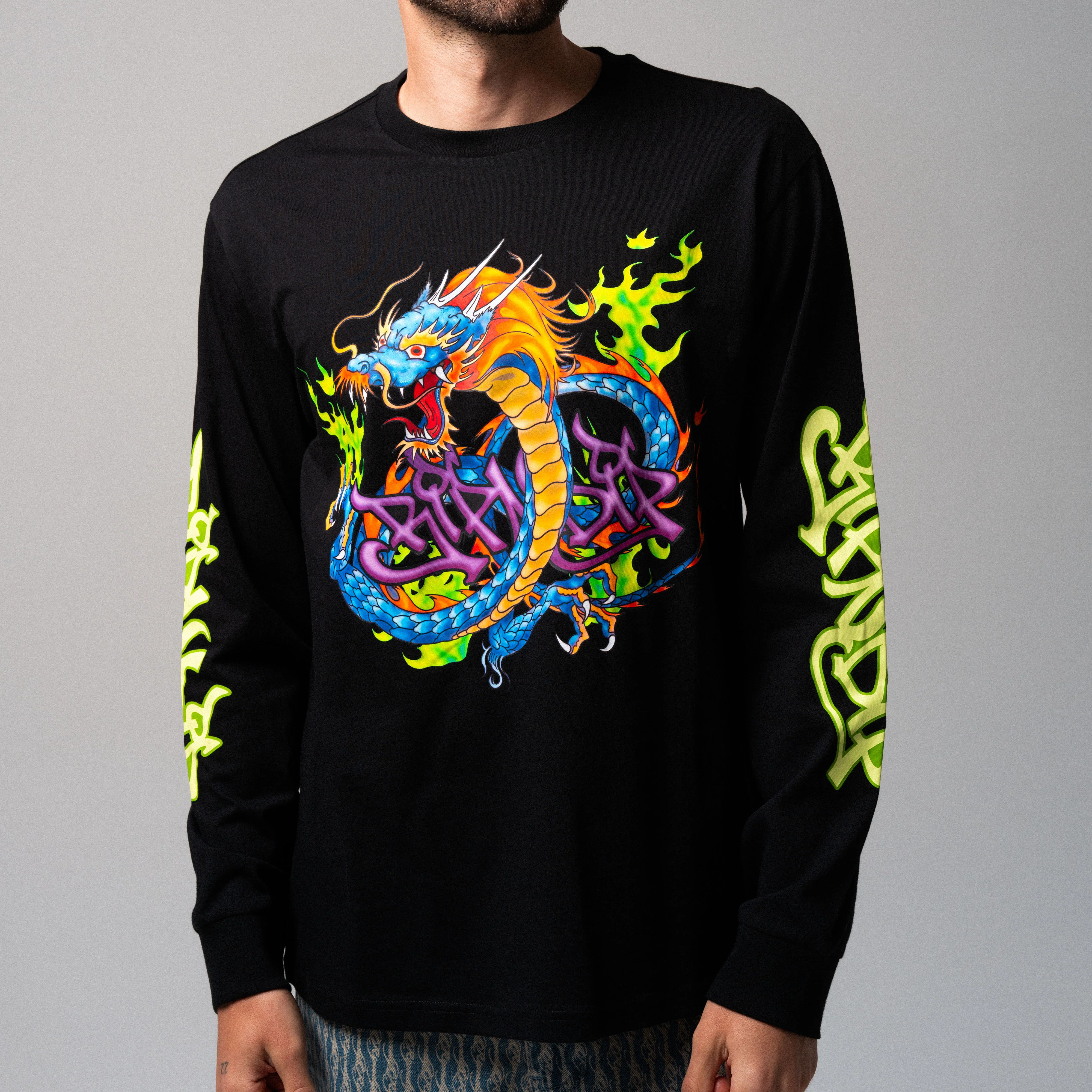Dragonology Long Sleeve (Black) - Image 2