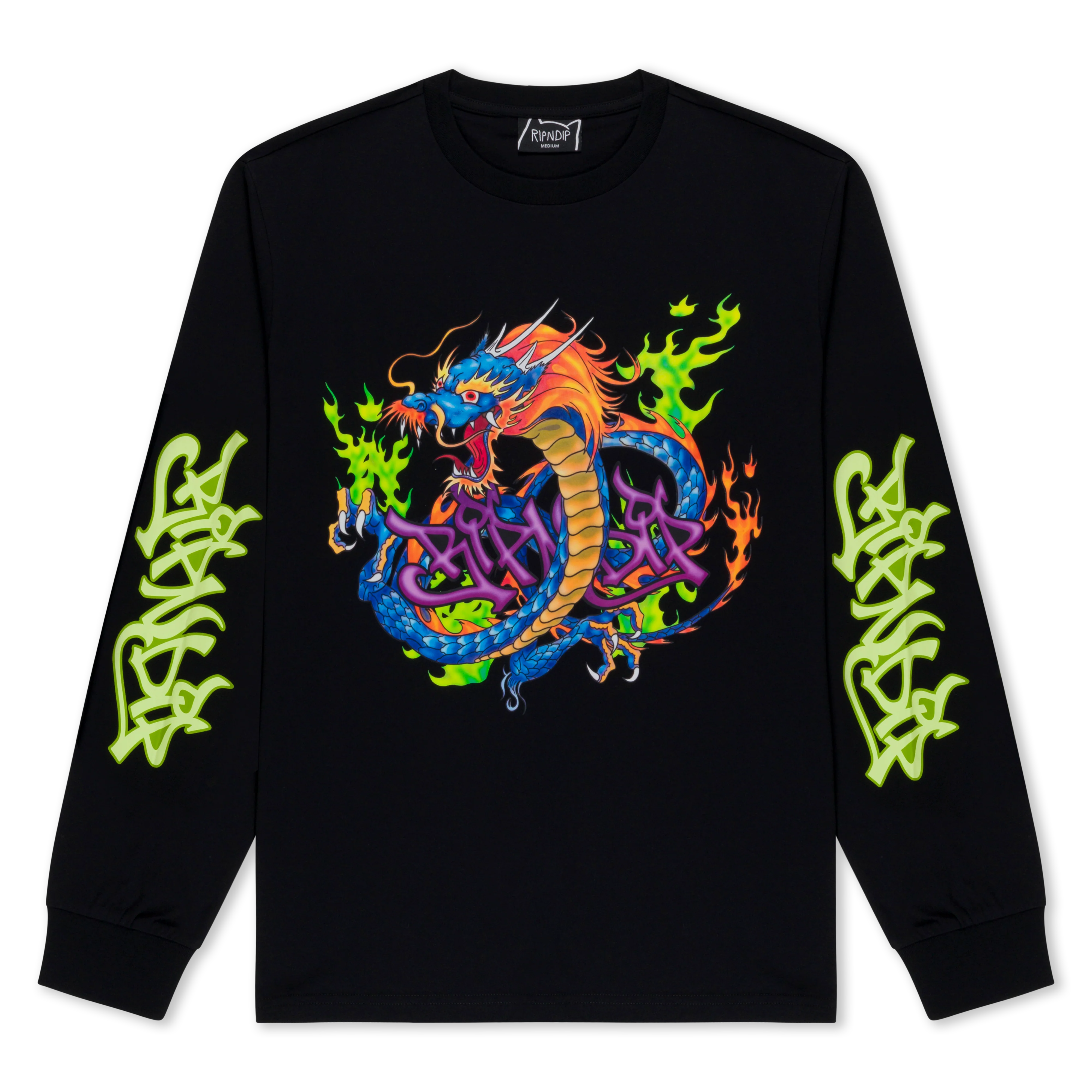 Dragonology Long Sleeve (Black) - Image 3