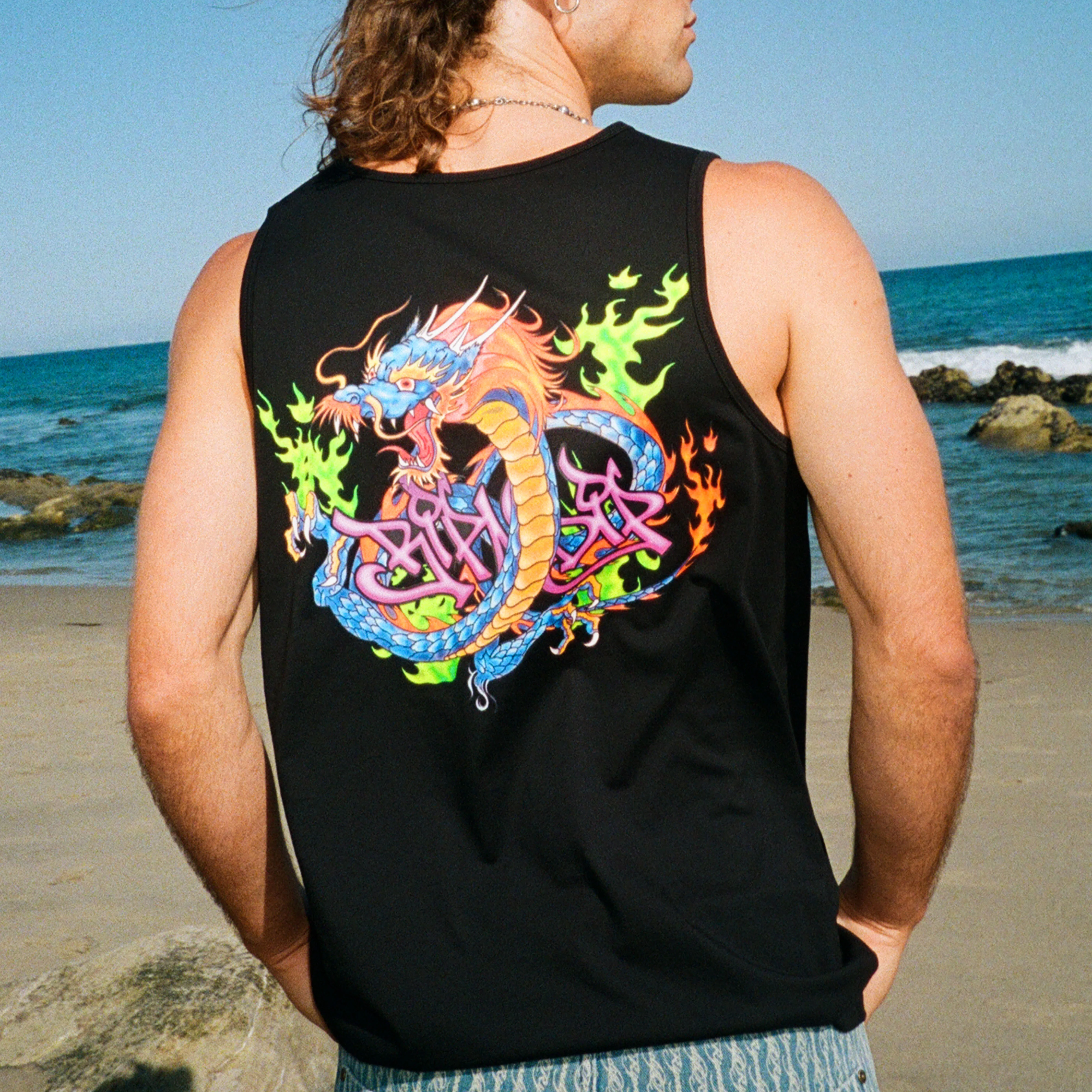 Dragonology Tank Top (Black) - Image 2