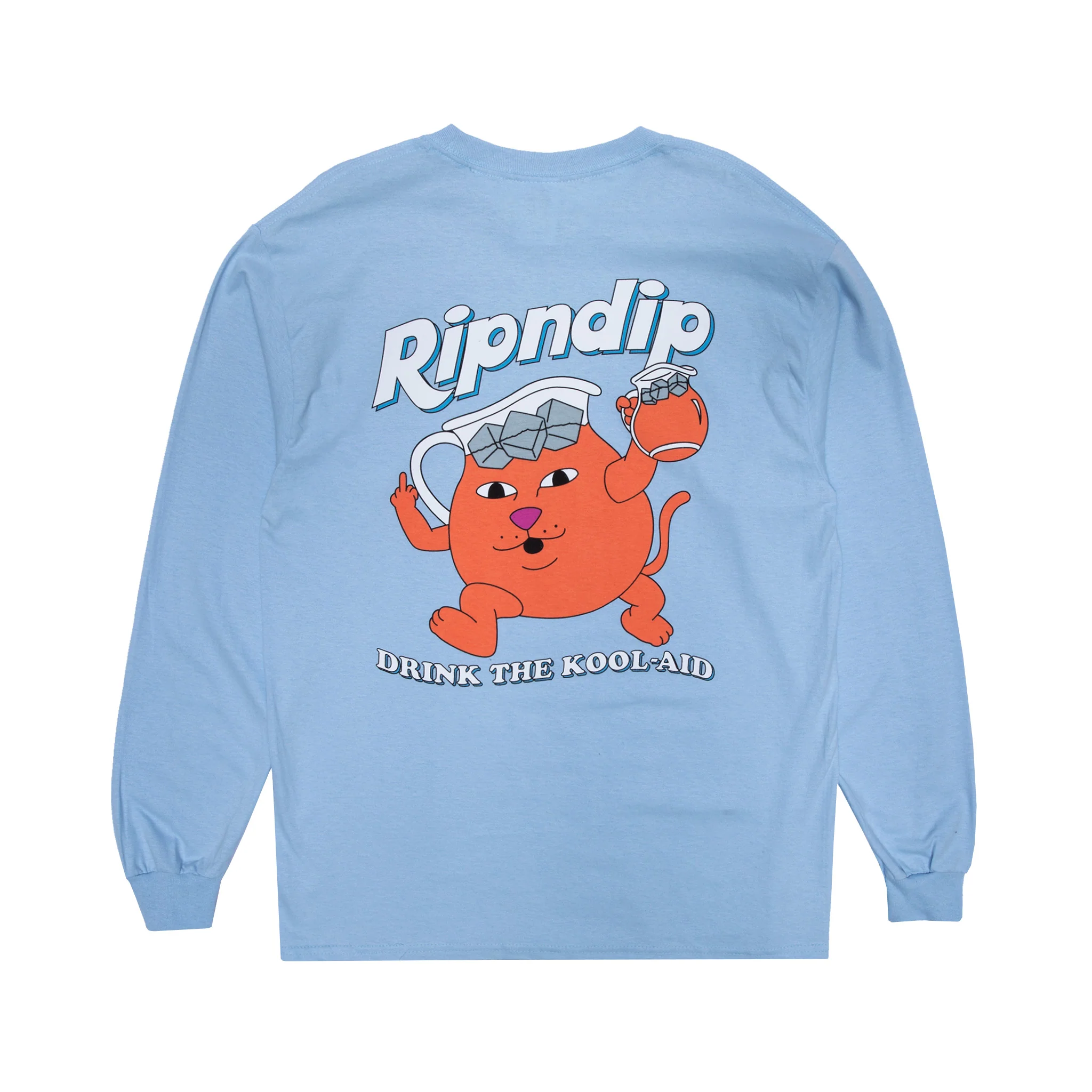 Drink Me Long Sleeve (Light Blue)