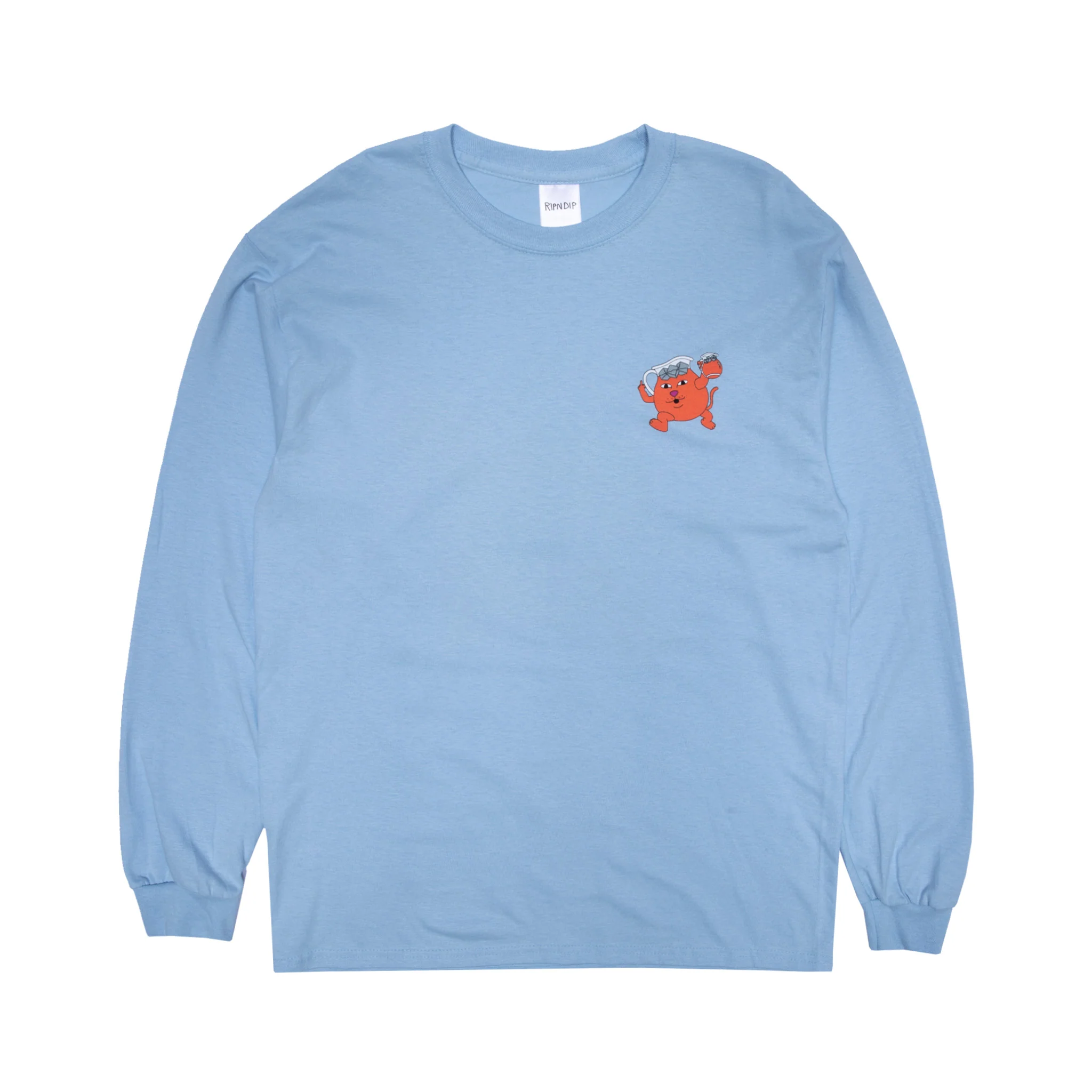 Drink Me Long Sleeve (Light Blue) - Image 3