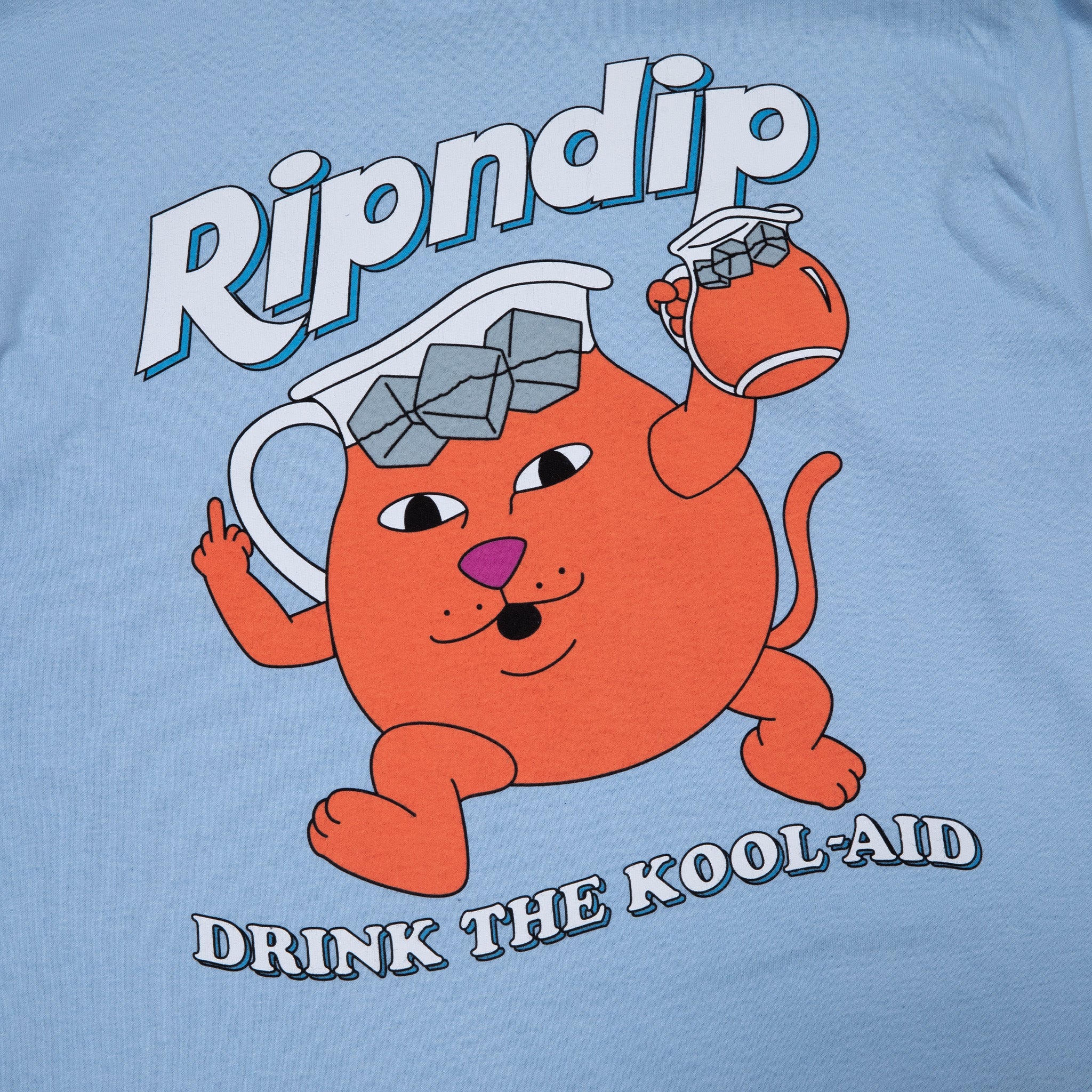 Drink Me Long Sleeve (Light Blue) - Image 4