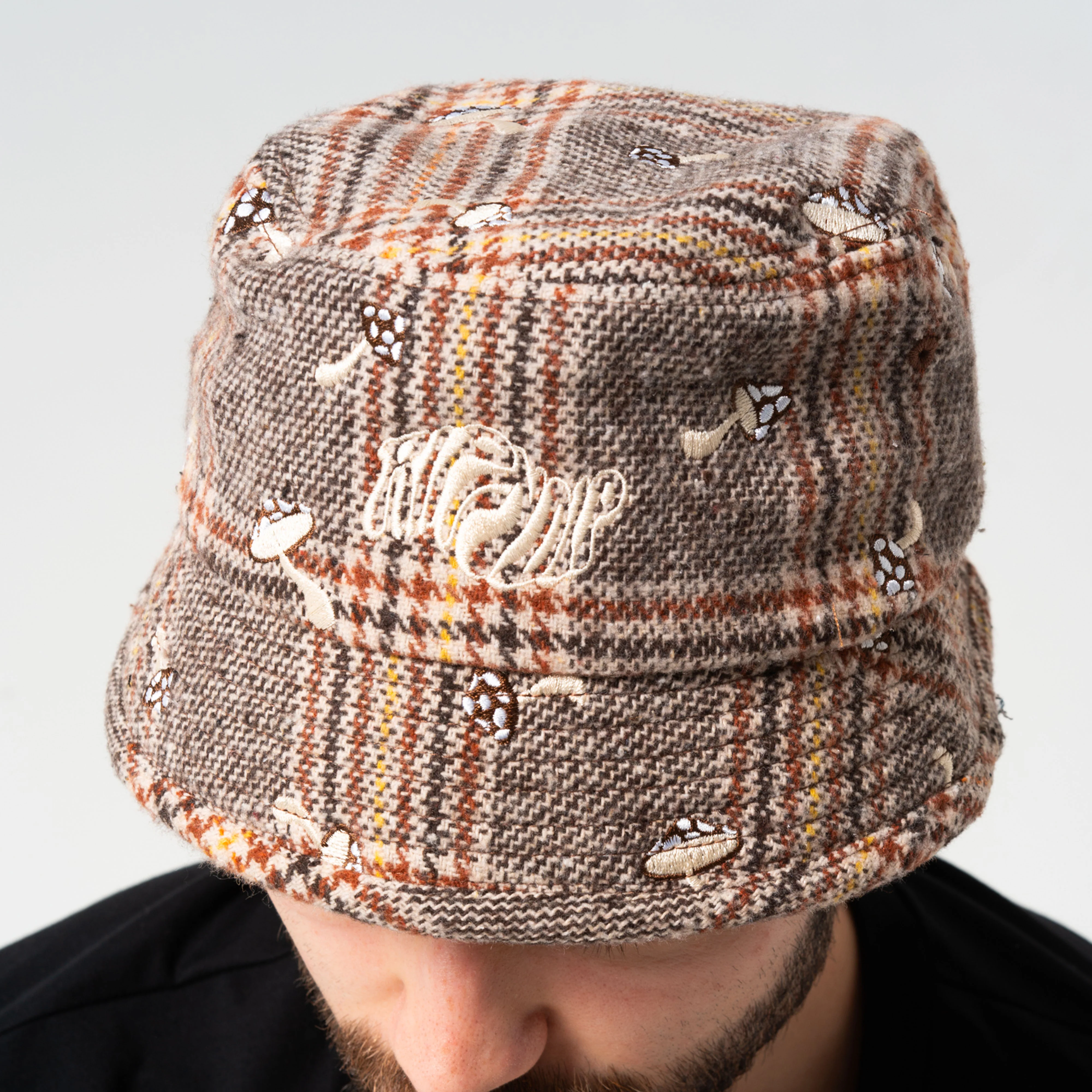 Euphoria Bucket Hat (Brown Plaid) - Image 2