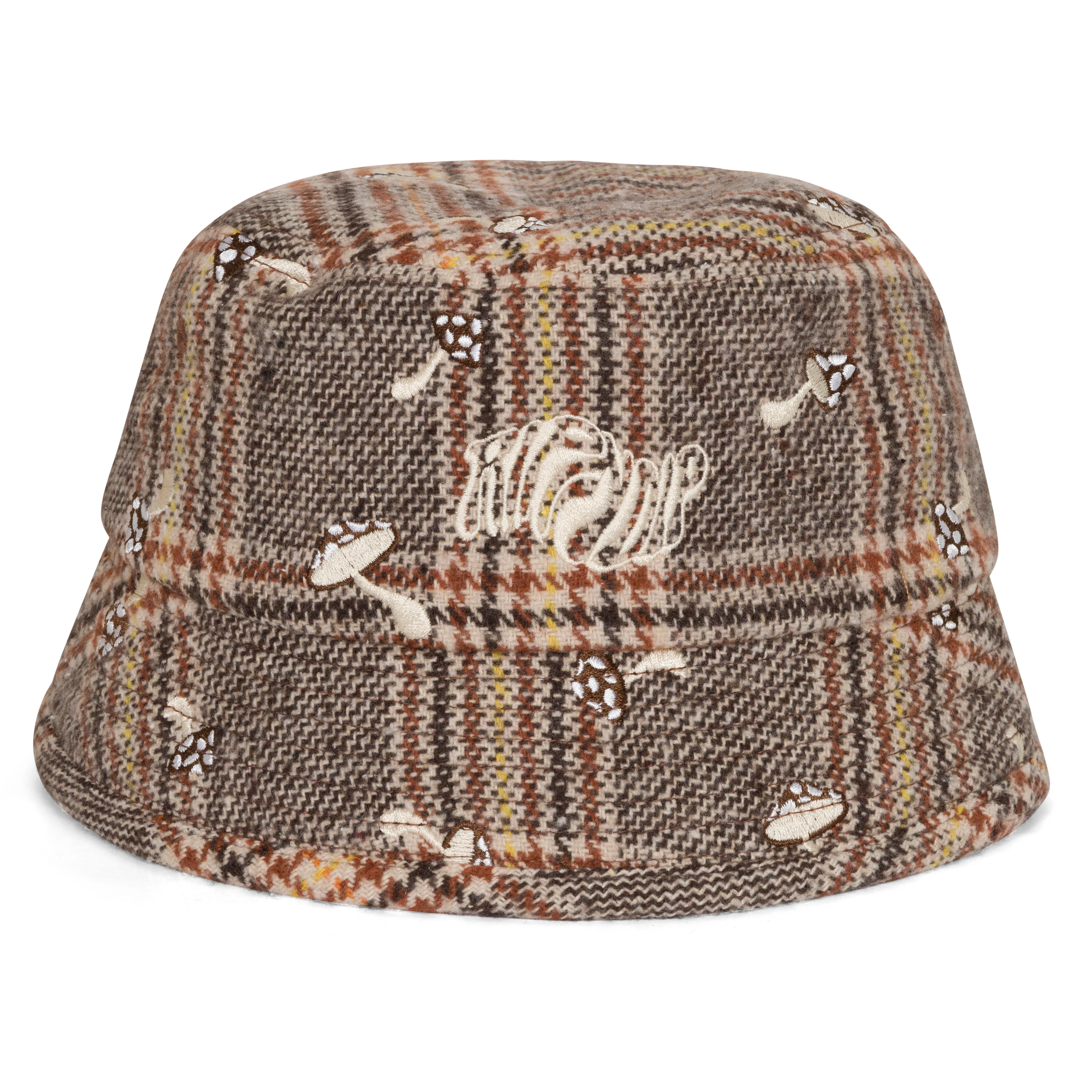Euphoria Bucket Hat (Brown Plaid) - Image 4