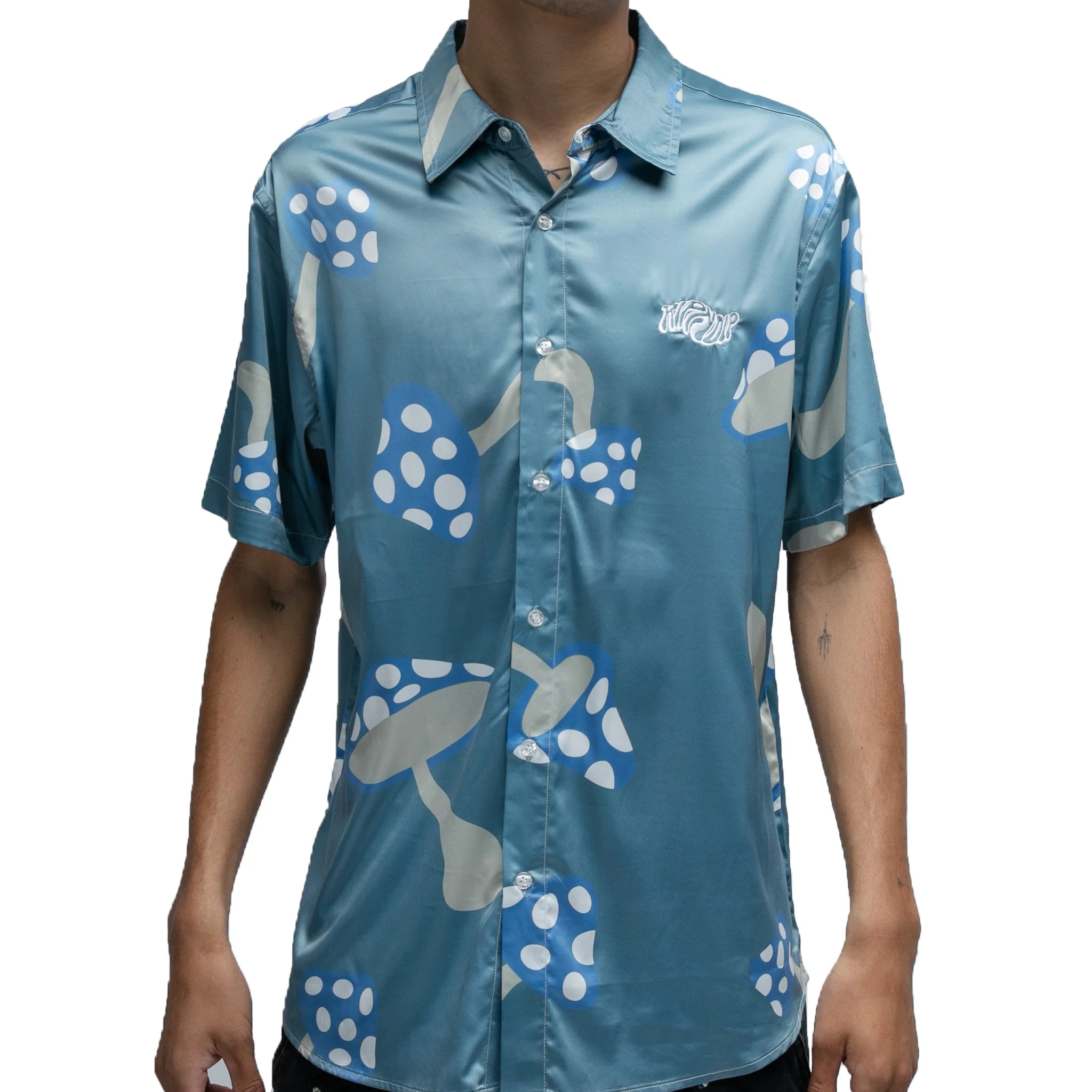 Euphoria Button Up (Light Slate) - Image 2