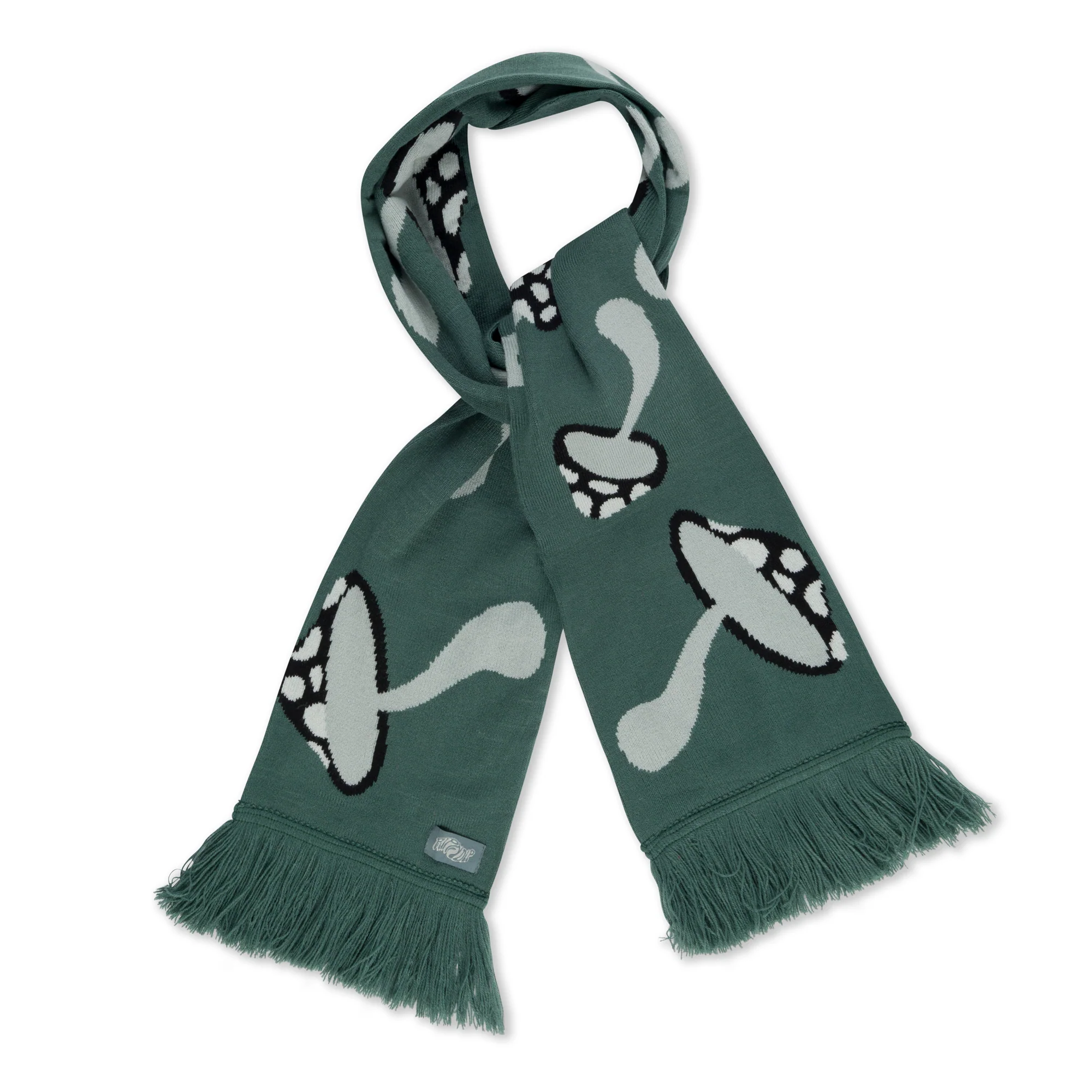 Euphoria Knit Scarf (Alpine Green) - Image 3