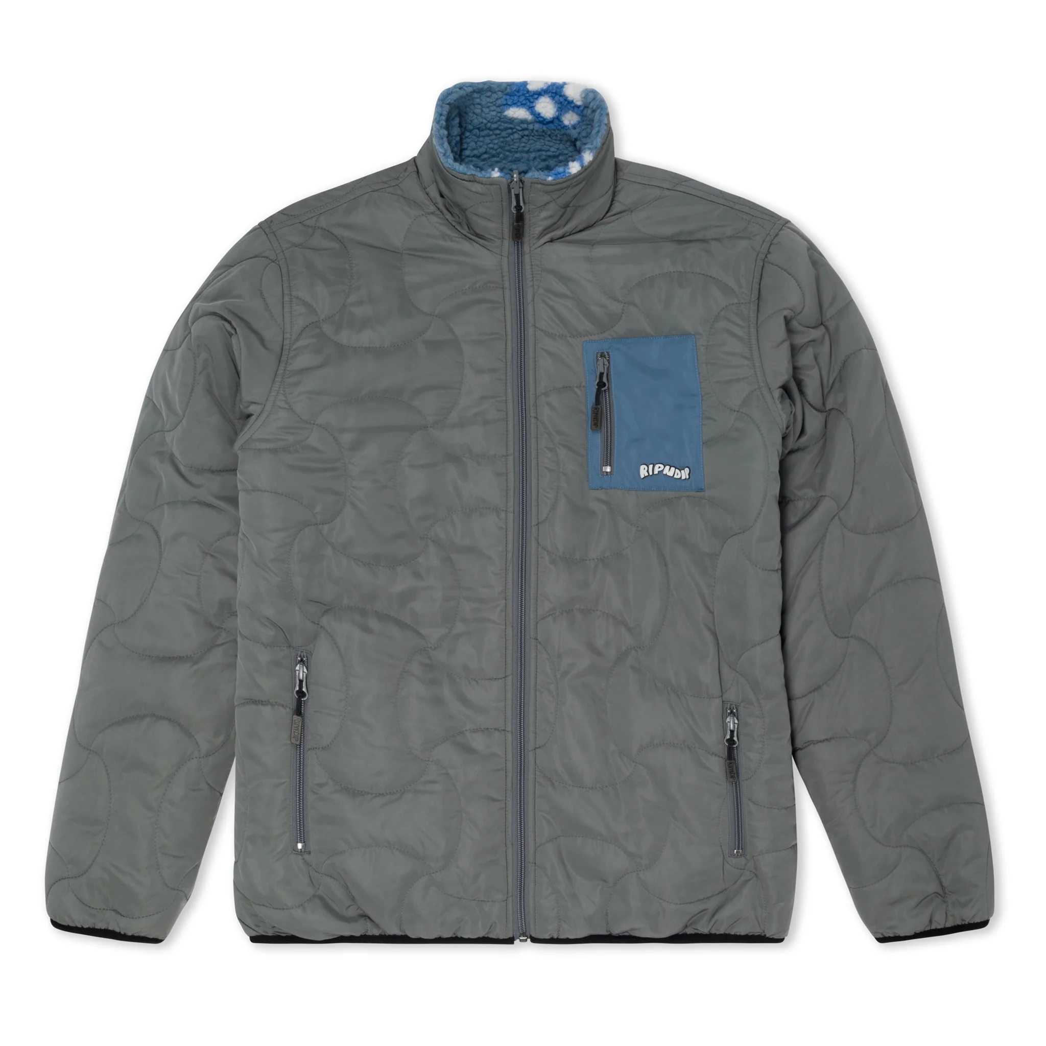 Euphoria Reversible Polar Fleece Jacket (Charcoal/Slate) - Image 2
