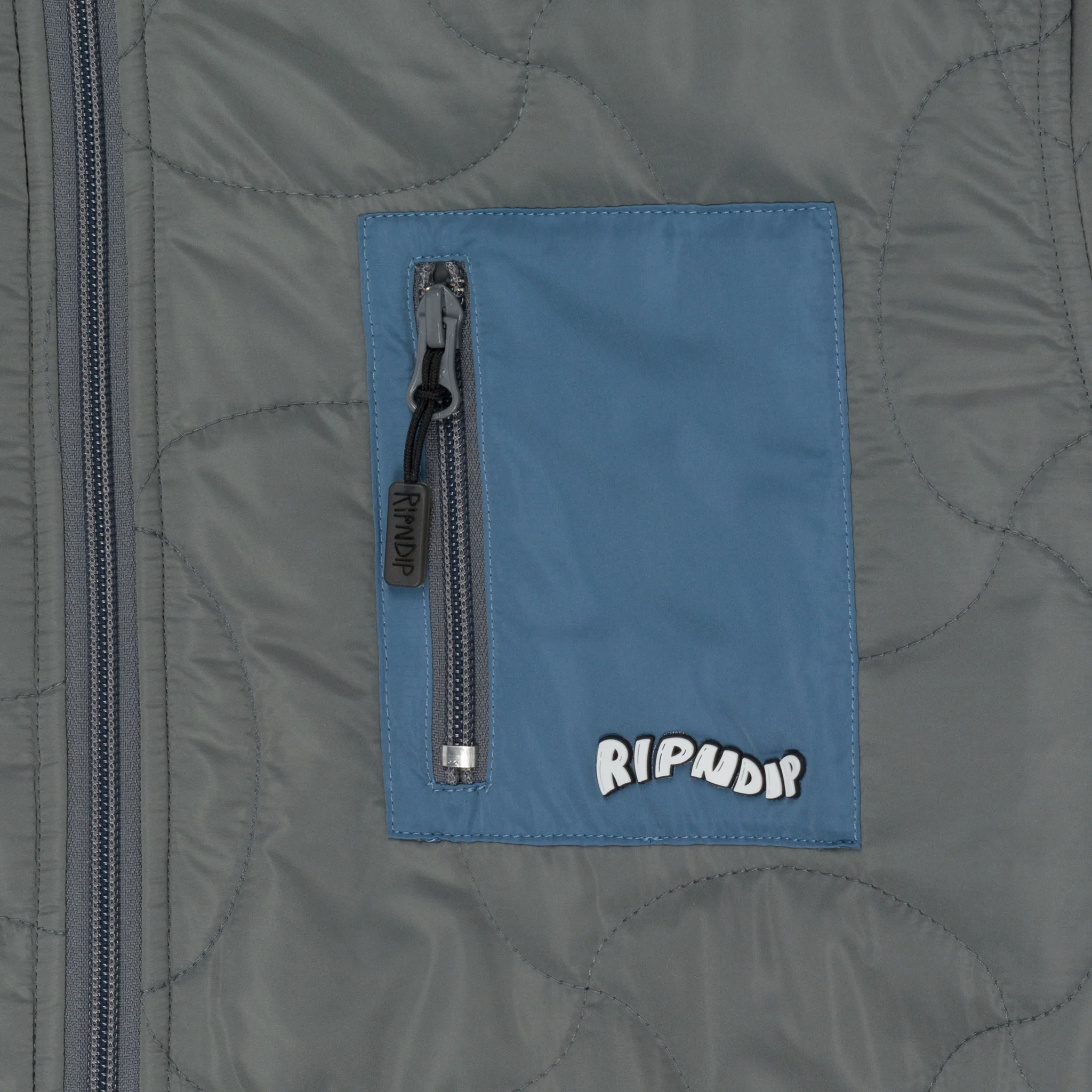 Euphoria Reversible Polar Fleece Jacket (Charcoal/Slate) - Image 6