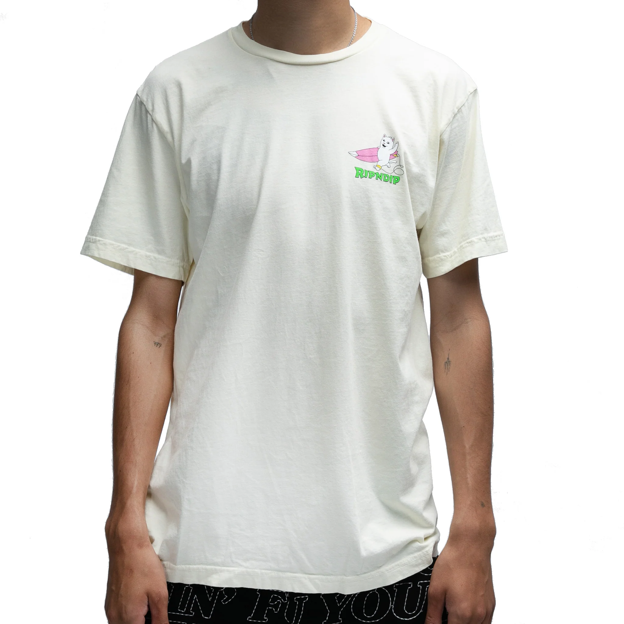 Everybody Surfs Tee (Natural) - Image 2