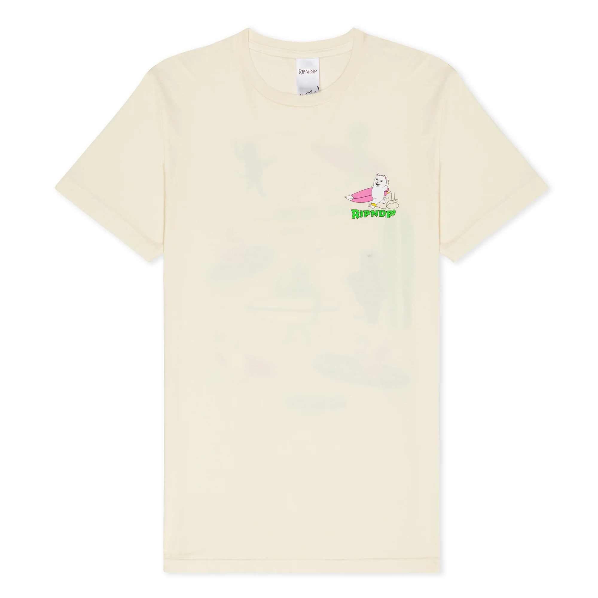 Everybody Surfs Tee (Natural) - Image 3