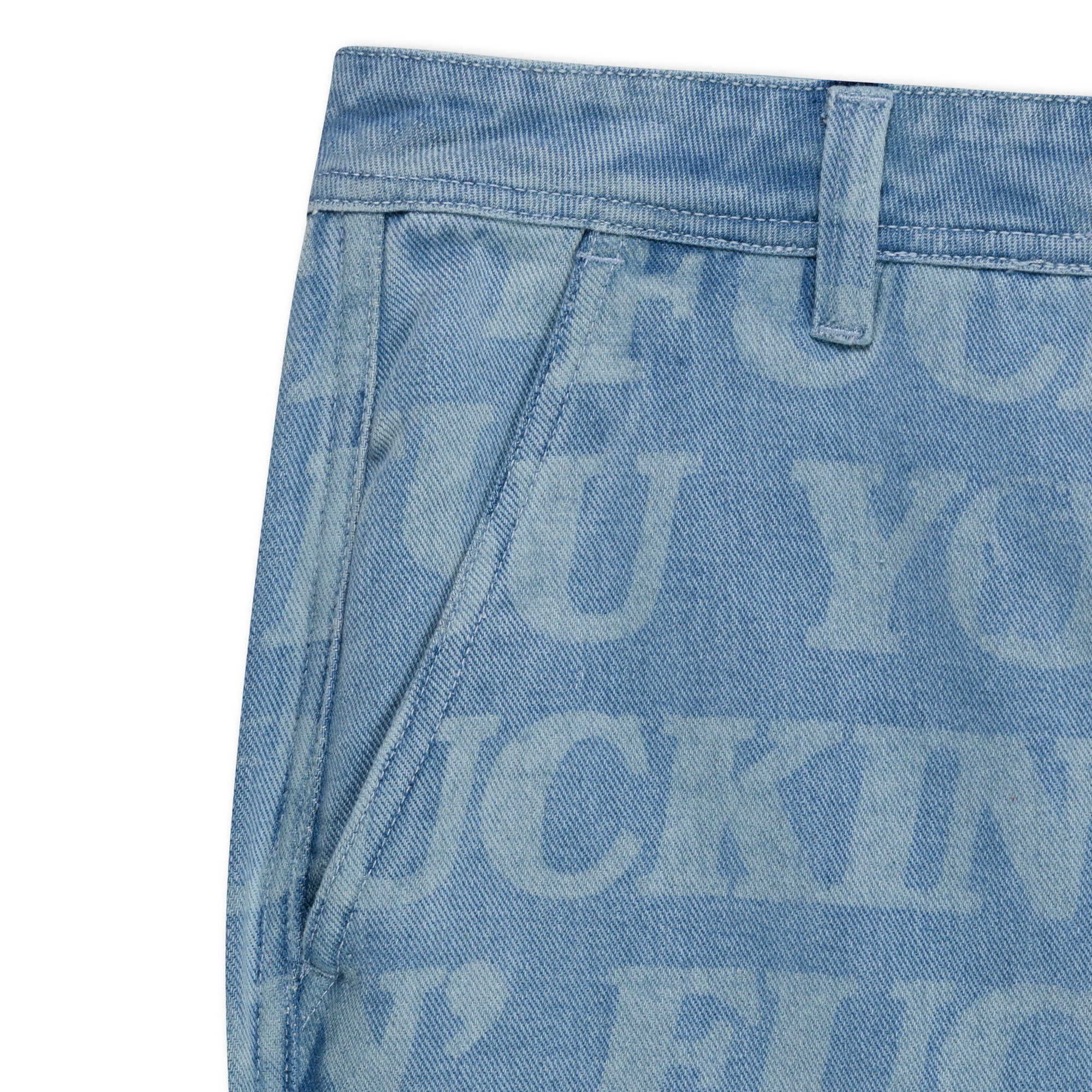 F.U.F.F. Washed Denim Pants (Light Washed Denim) - Image 4