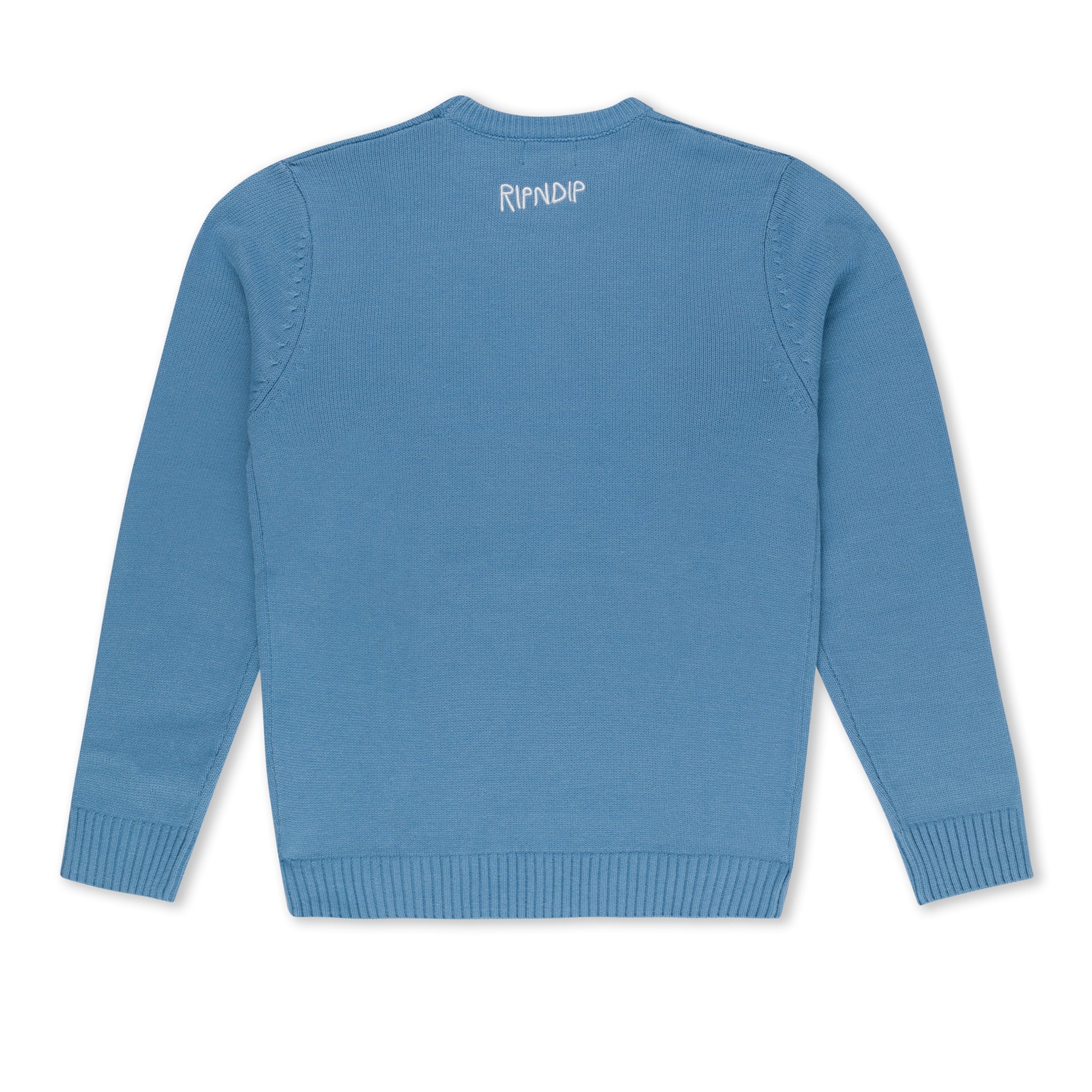 F U Knit Sweater (Periwinkle) - Image 4
