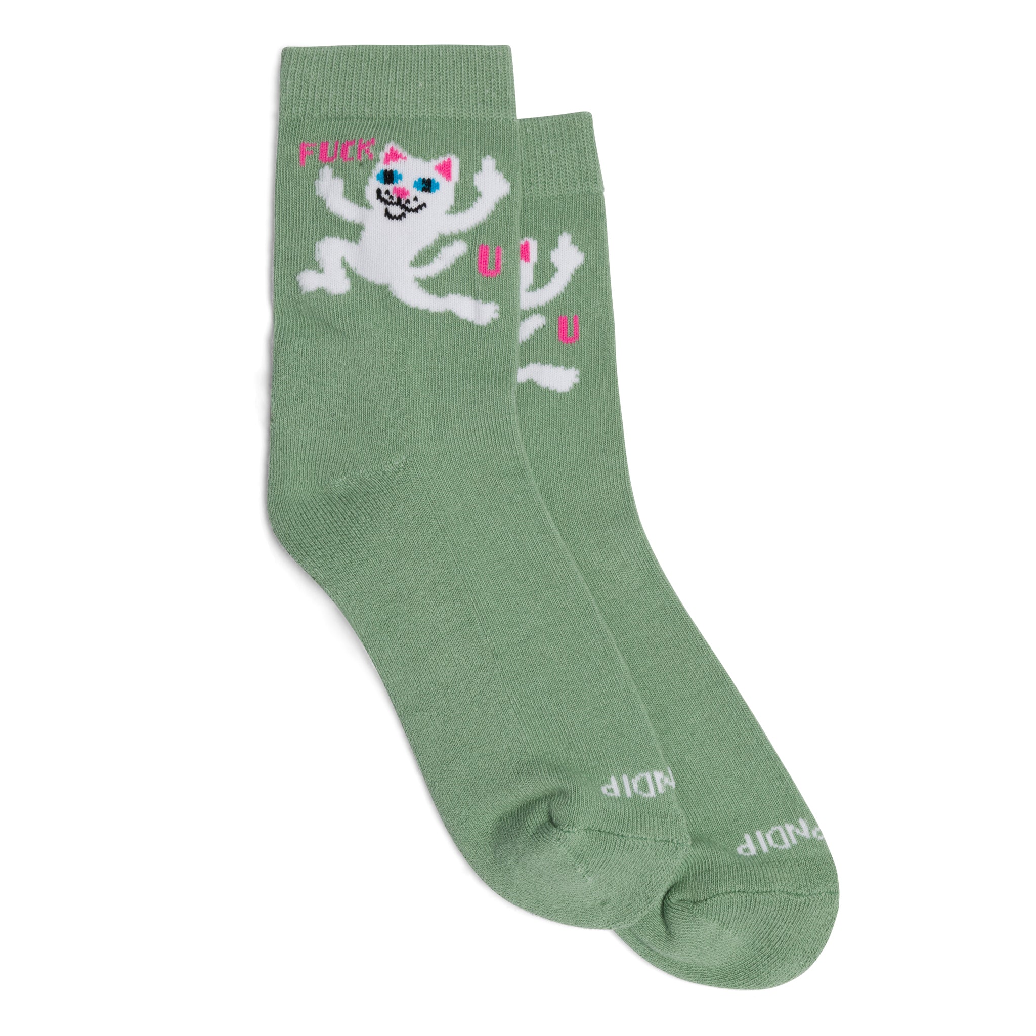 F U Mid Socks (Light Pine)