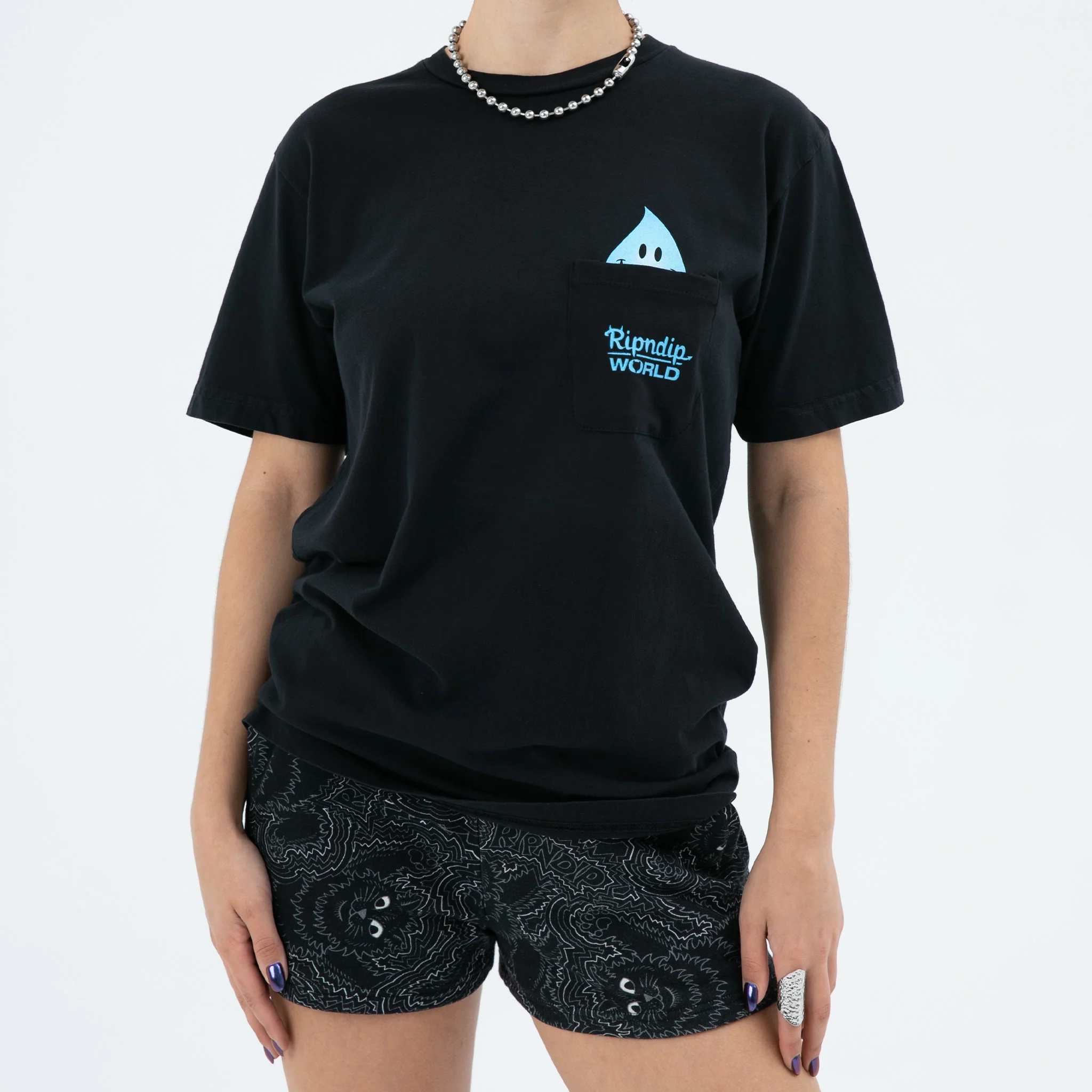 F U Wet Willy Pocket Tee (Vintage Black) - Image 3