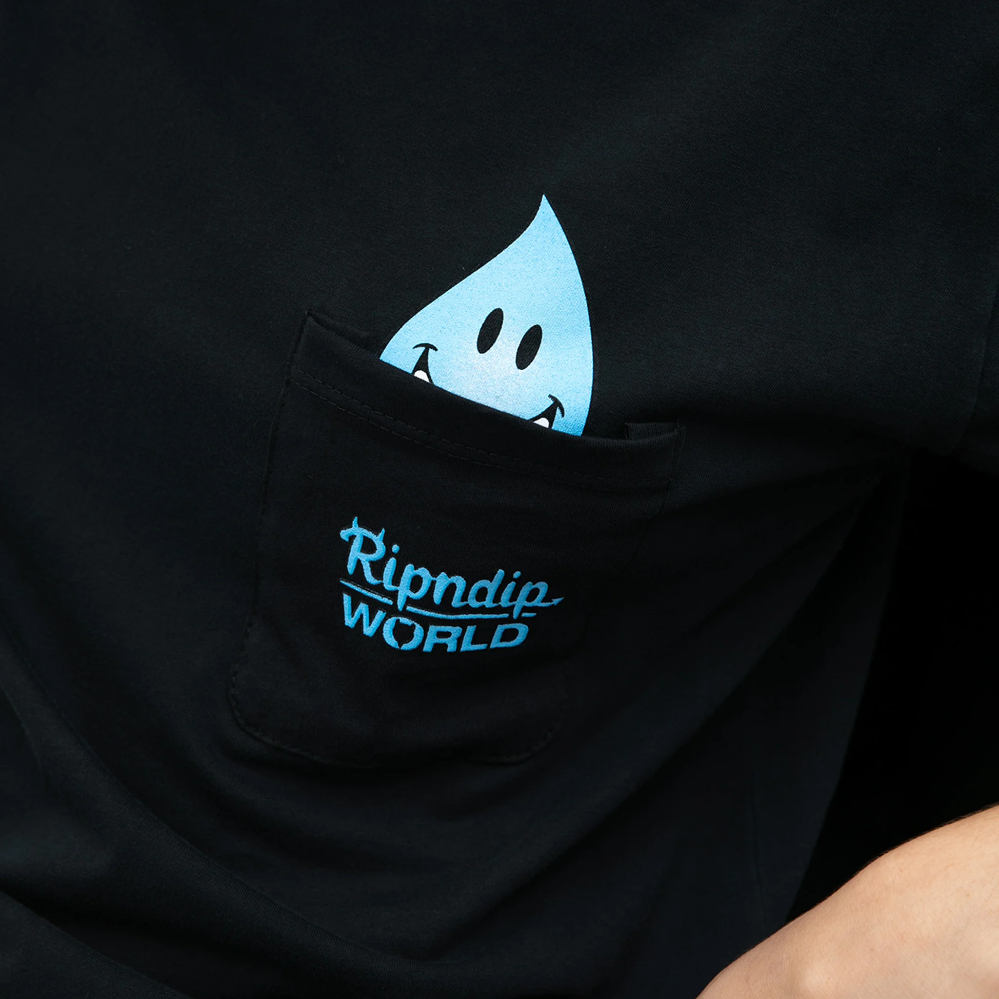 F U Wet Willy Pocket Tee (Vintage Black) - Image 5