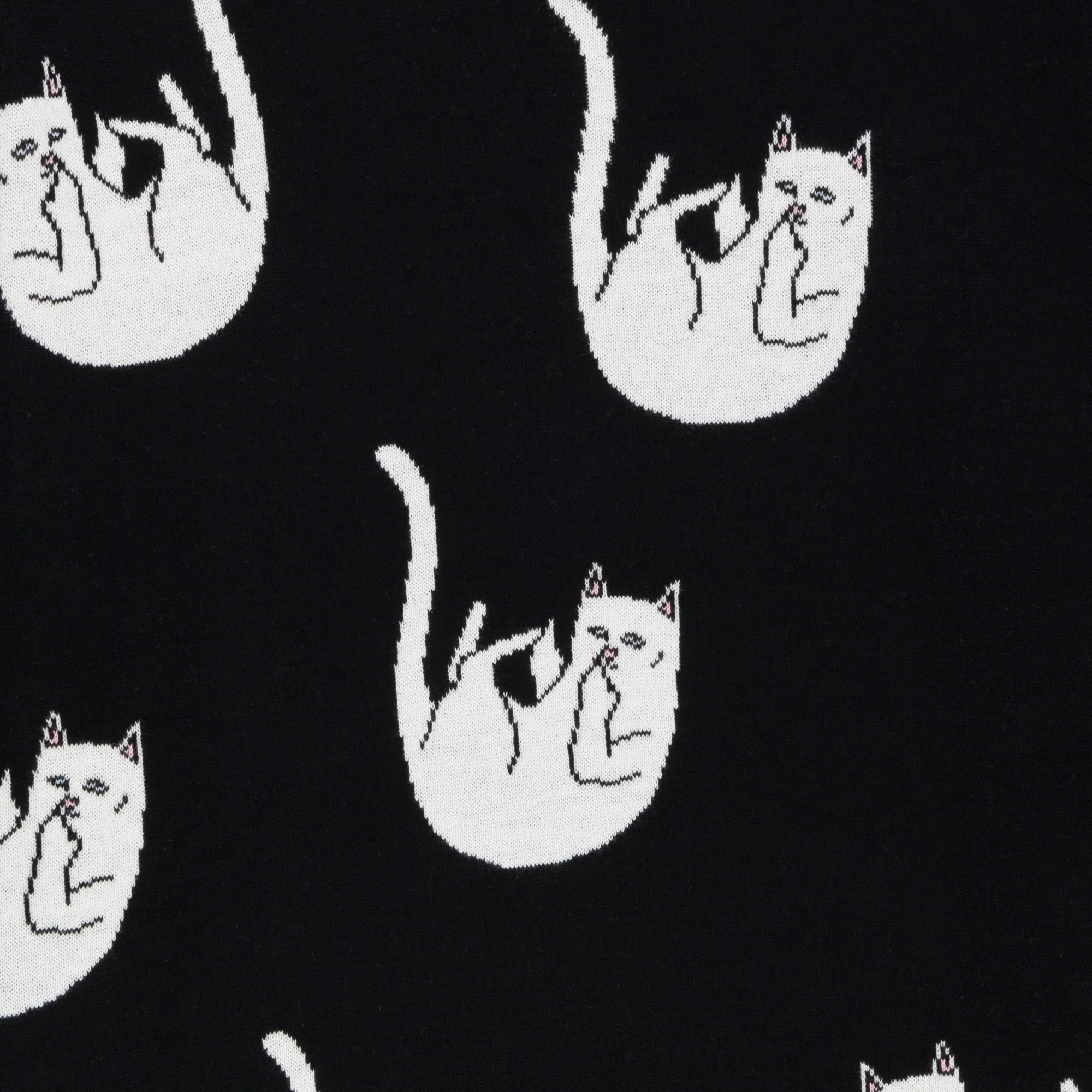 Falling Nerm Knit Sweater (Black) - Image 5