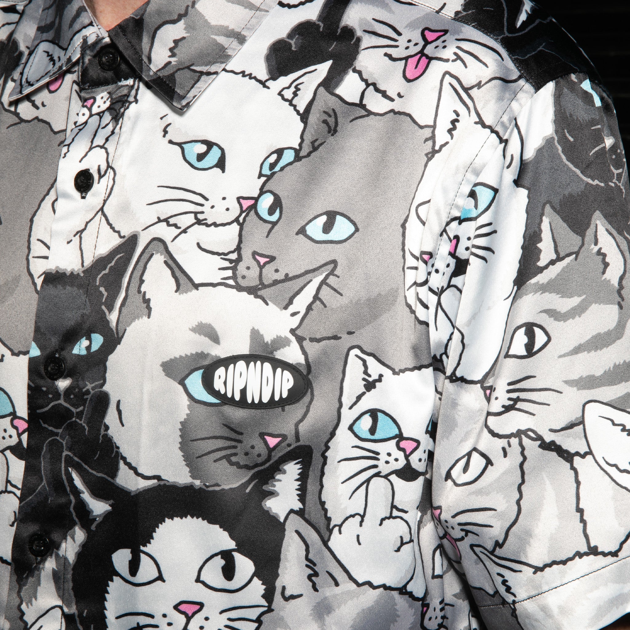 Family Tree Button Up (Black) - Image 3