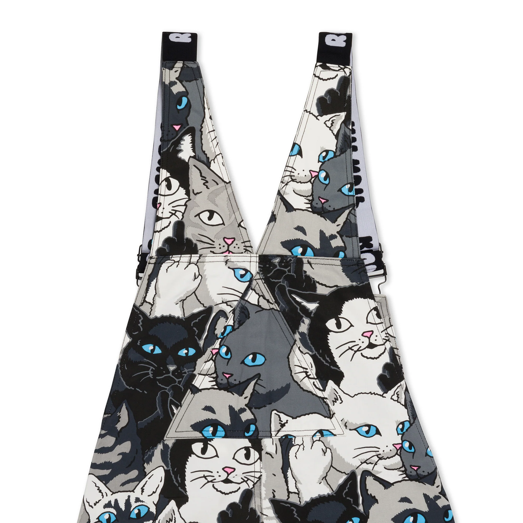 Family Tree Twill Overalls (Black) - Image 8