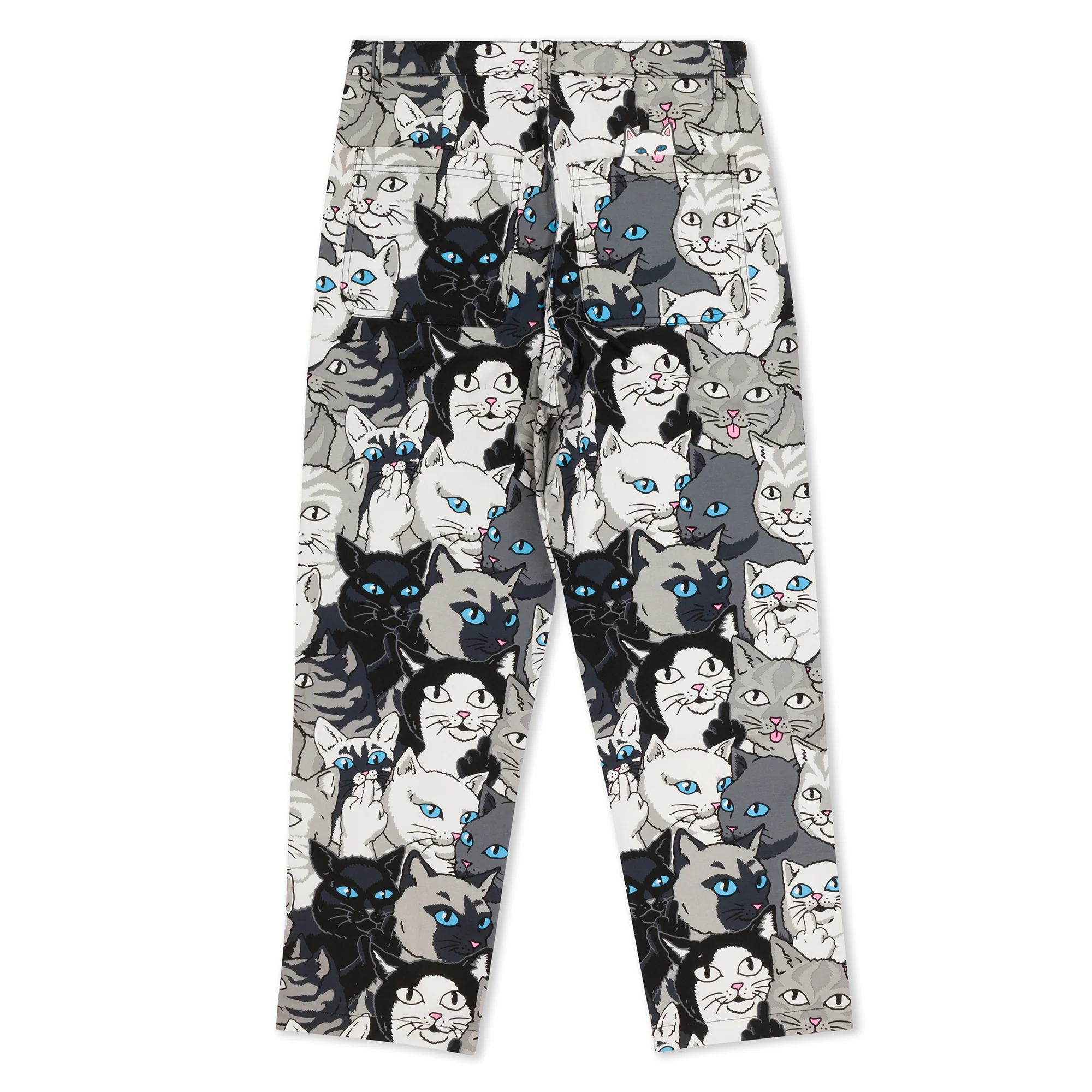 Family Tree Wide Leg Pants (Black) - Image 3