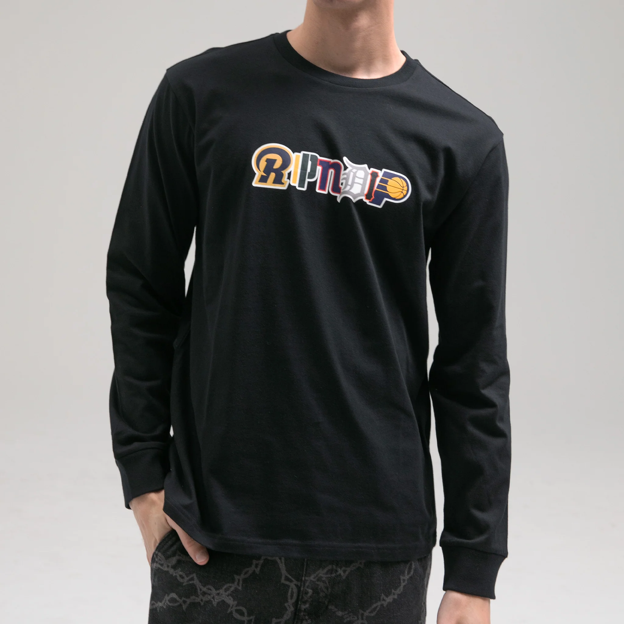 Fan Fave Long Sleeve (Black) - Image 2