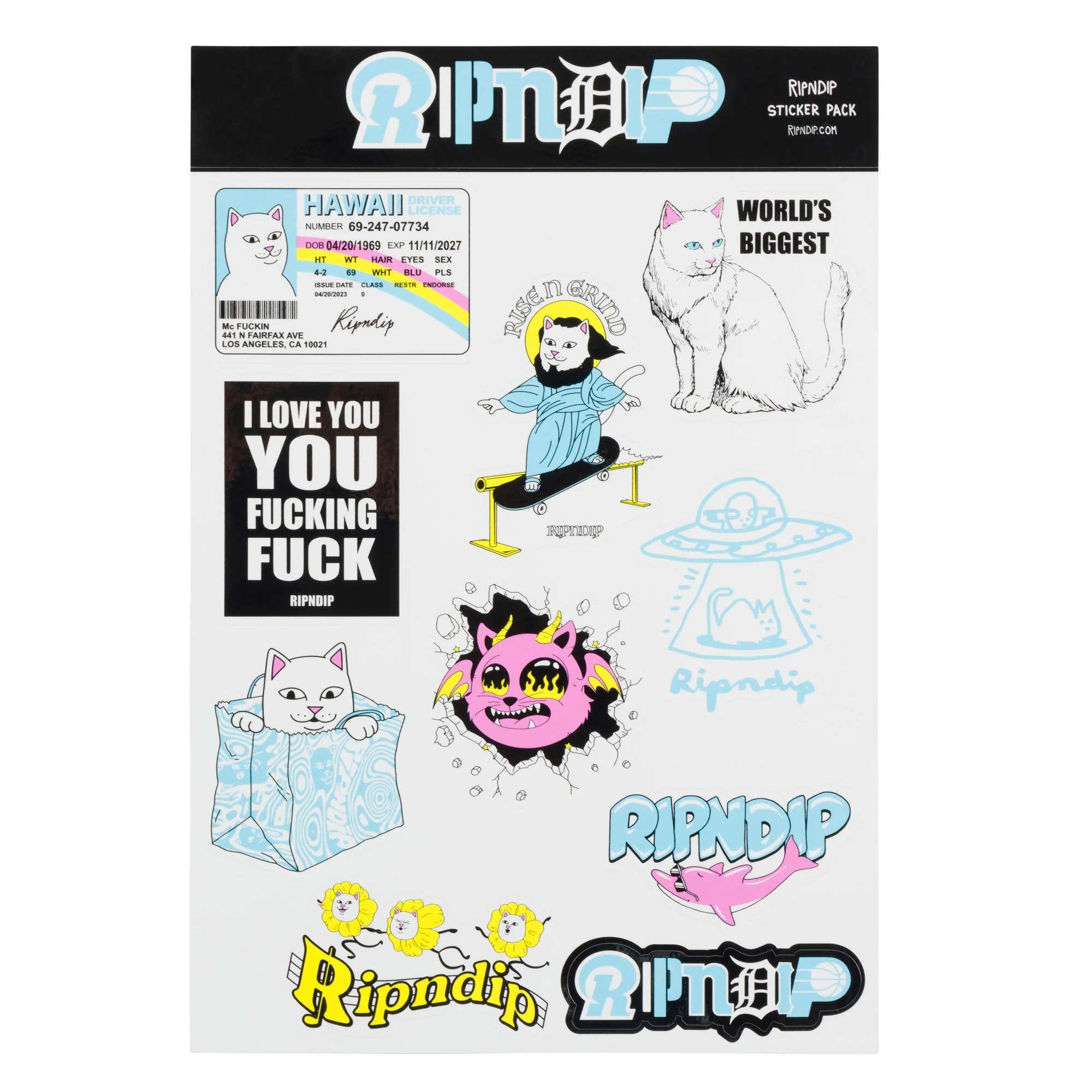 Fan Fave Sticker Sheet (Multi) - Image 2