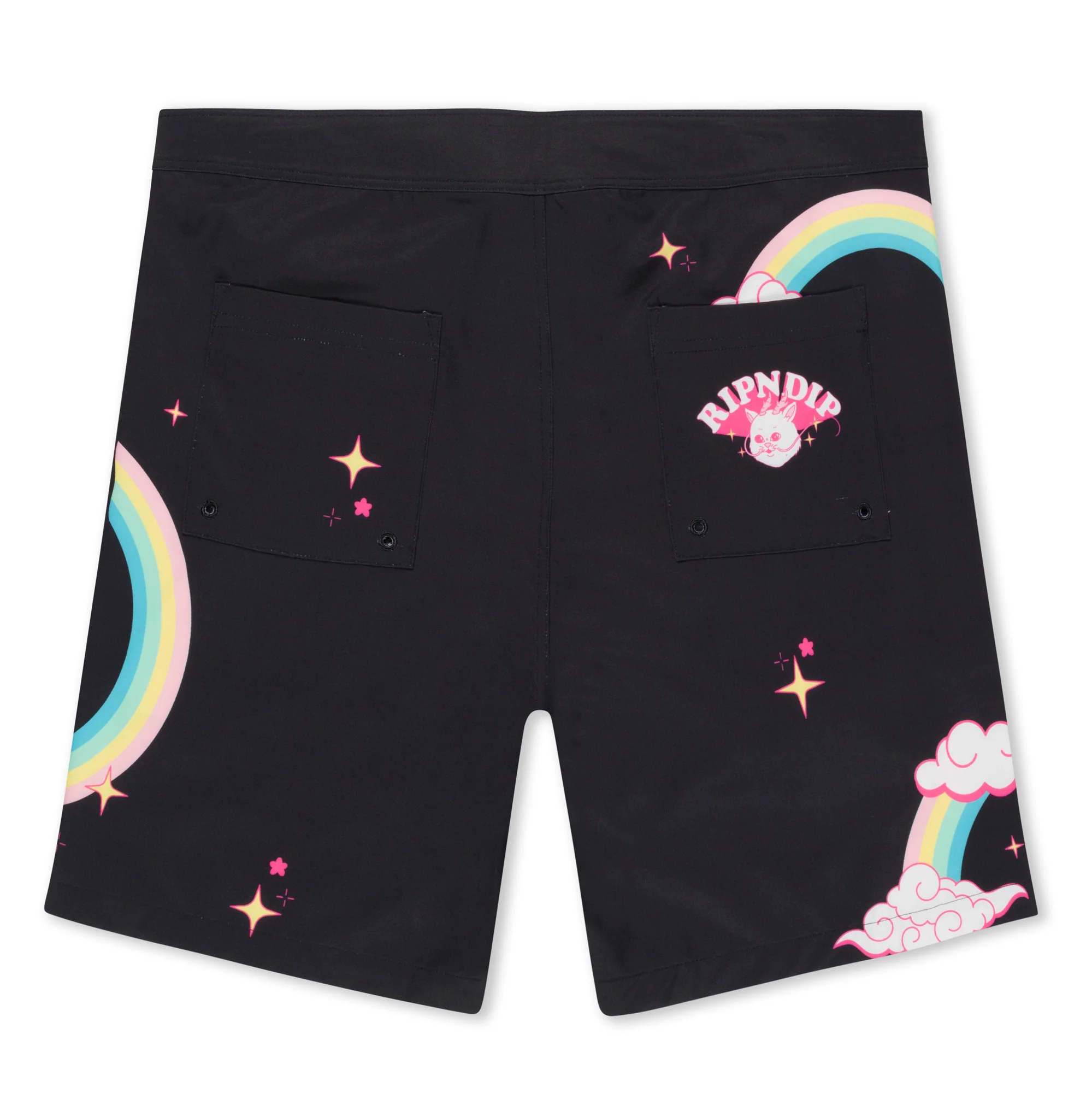 Fantasy Nerm Swim Shorts (Black) - Image 4