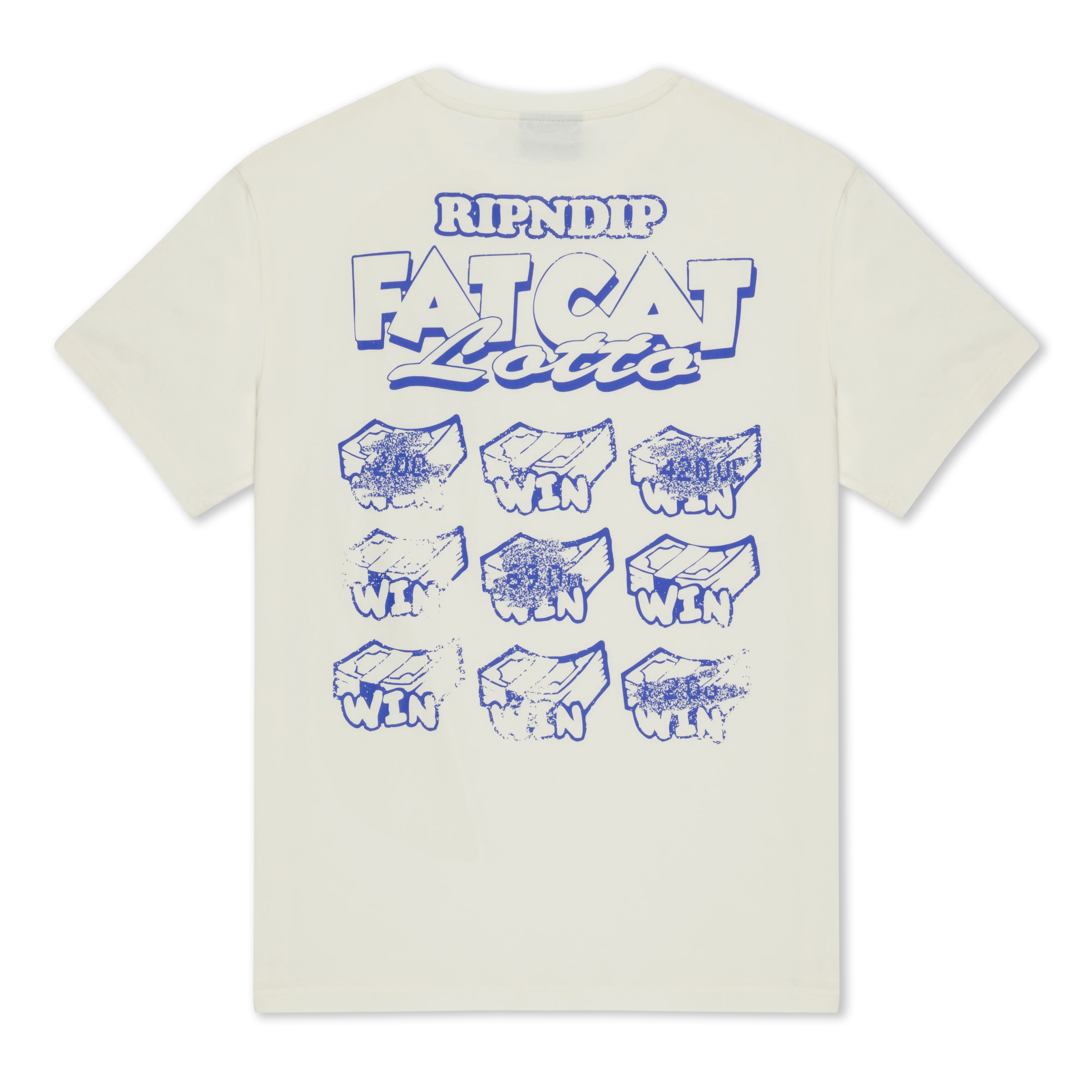 Fat Cat Tee (Bone)