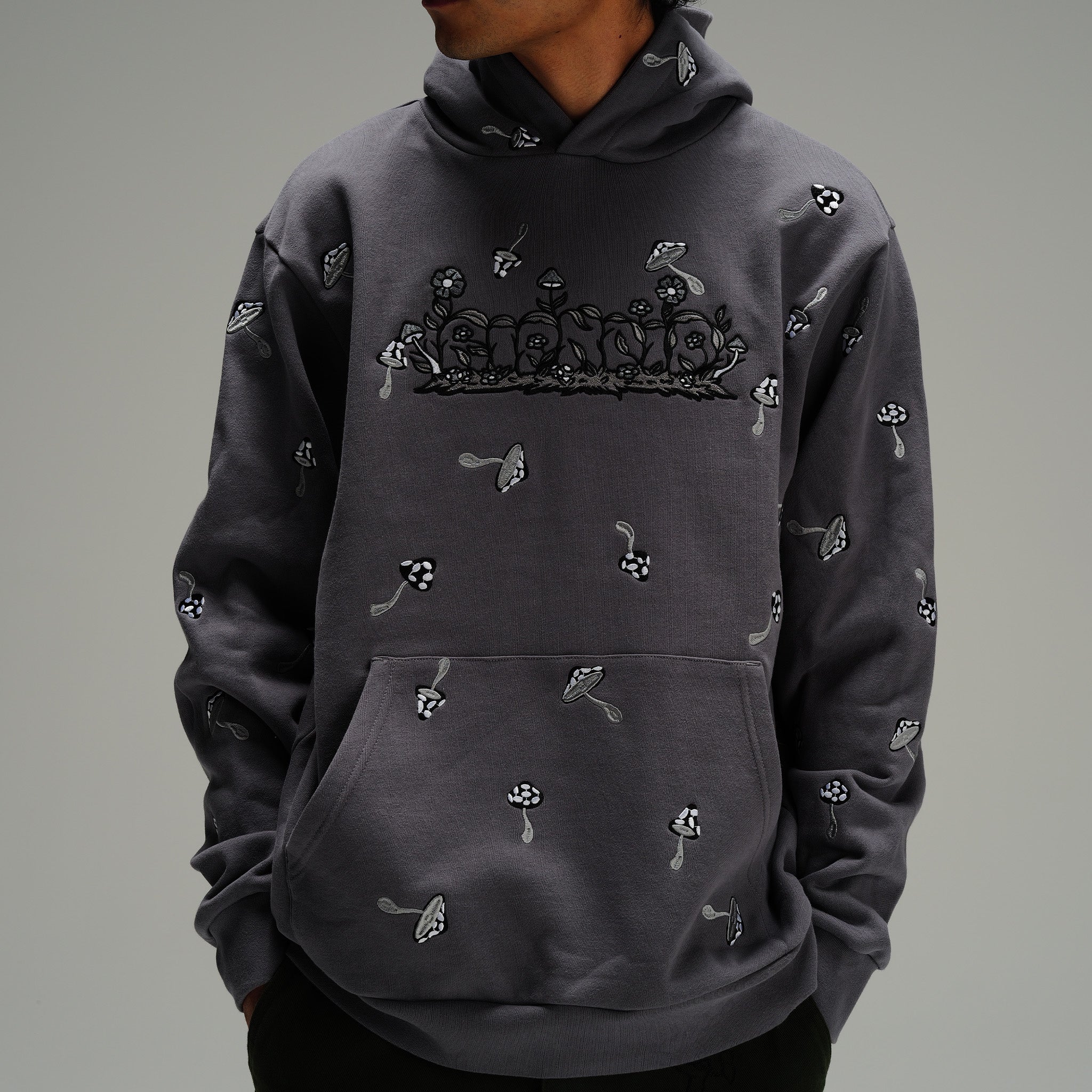 Field Euphoria Hoodie (Charcoal) - Image 2
