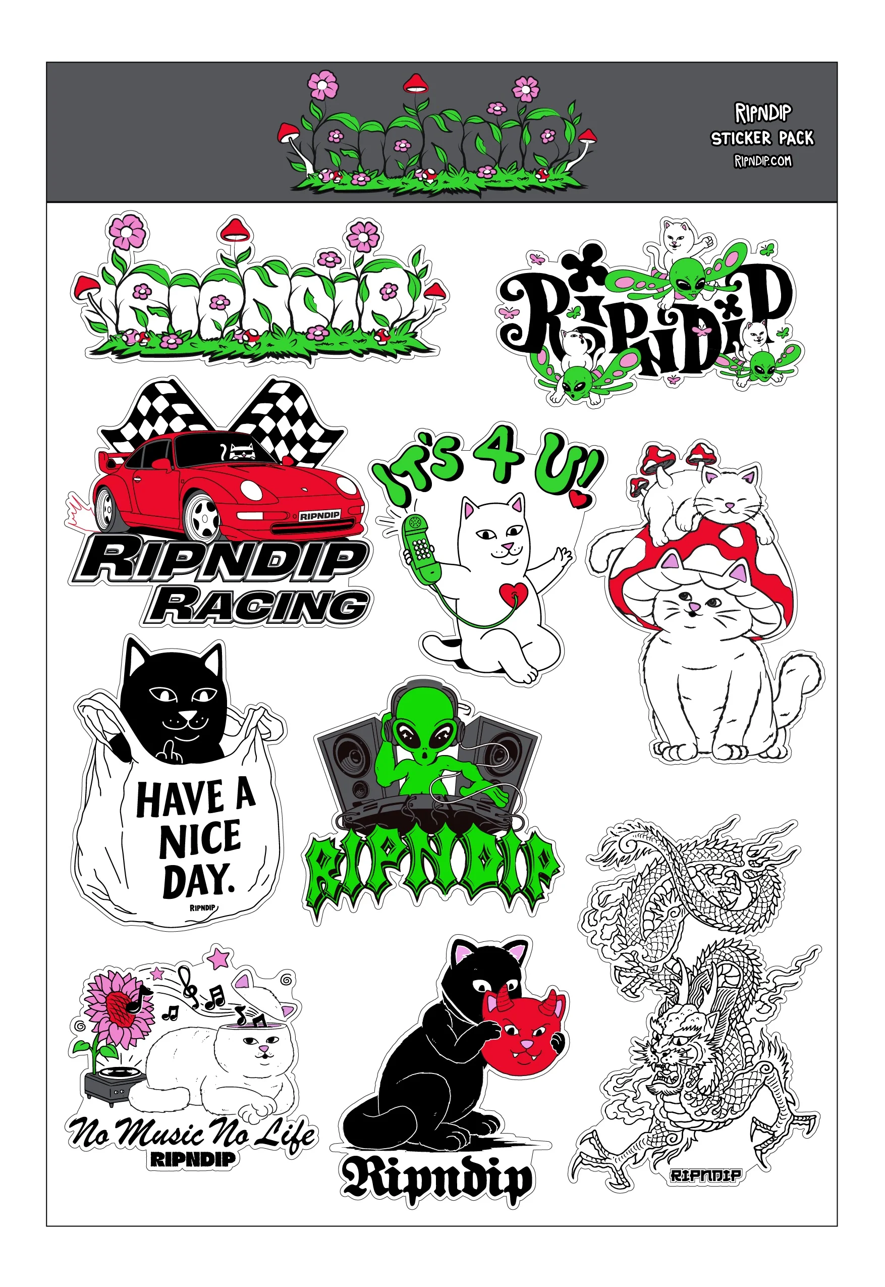 Field Friends Sticker Sheet (Multi) - Image 2