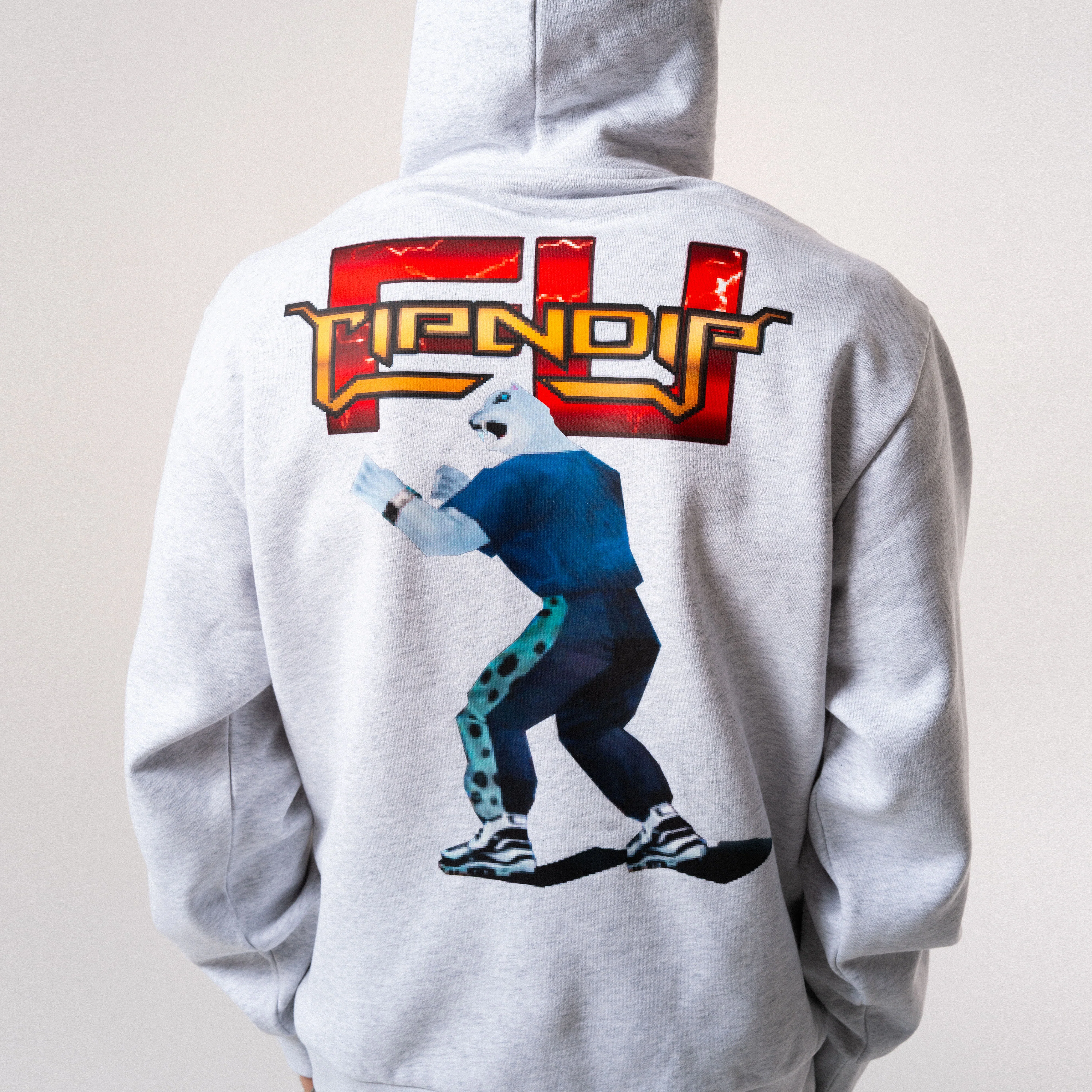 Fight Hoodie (Ash Heather) - Image 3