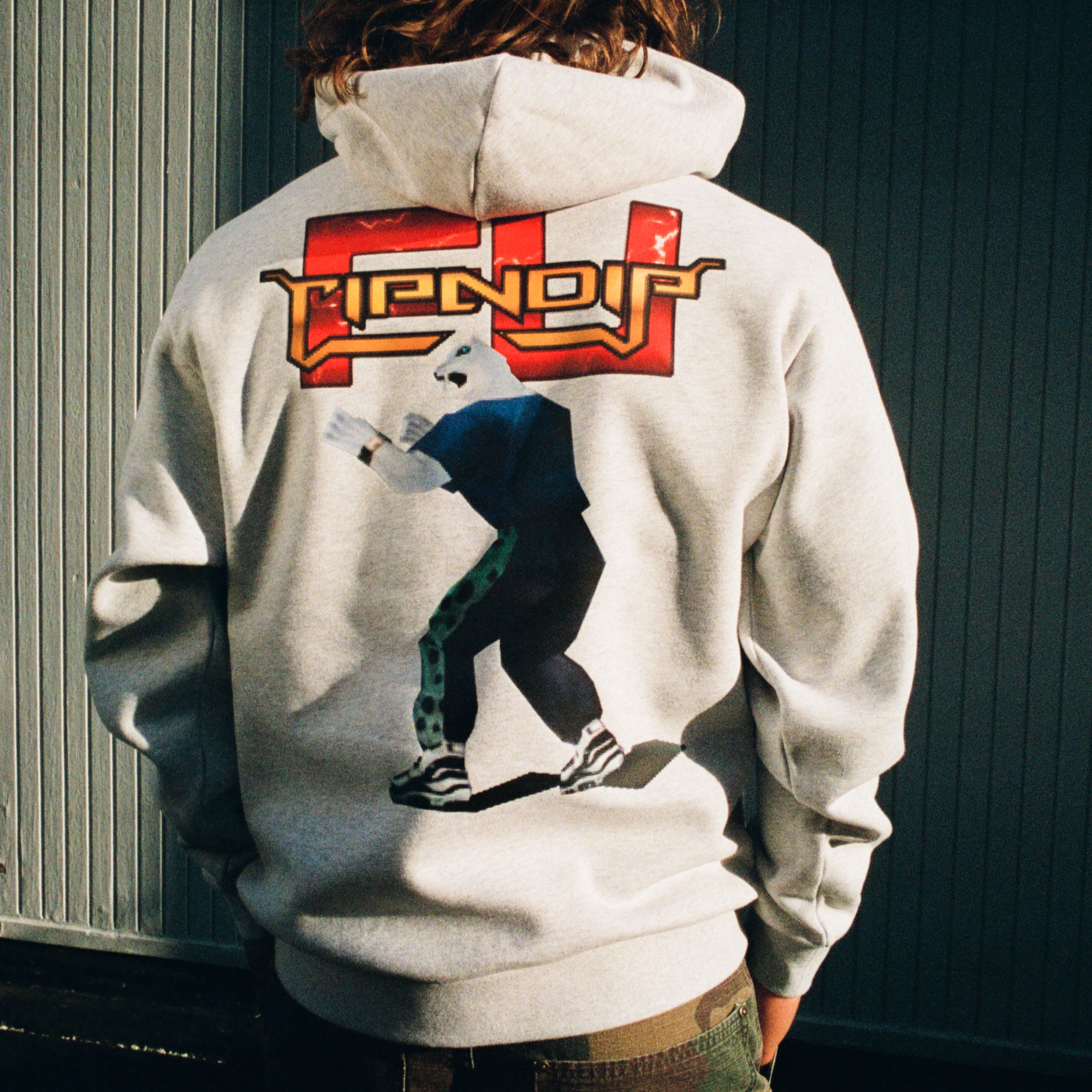 Fight Hoodie (Ash Heather) - Image 4