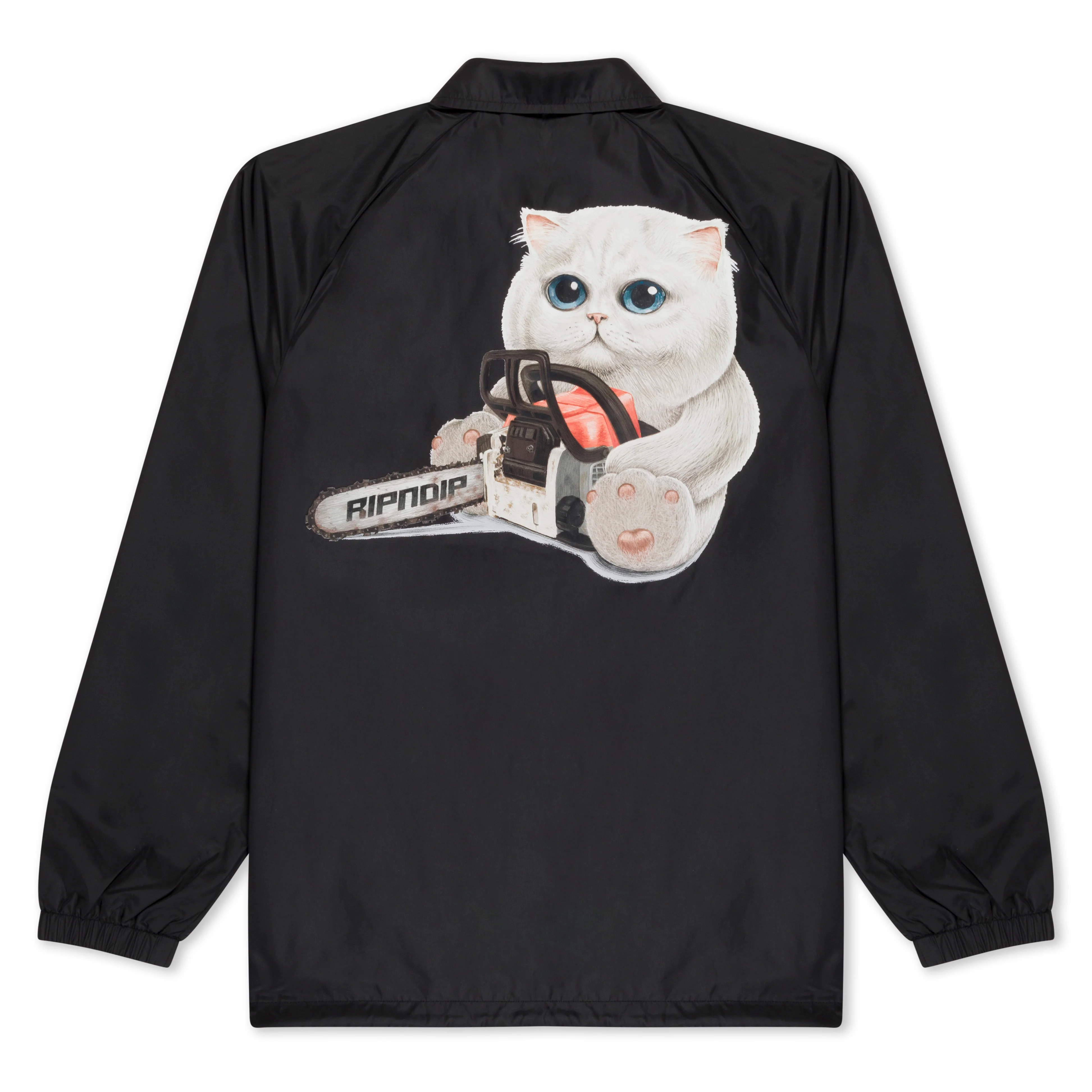 Find Out Coaches Jacket (Black) - Image 3