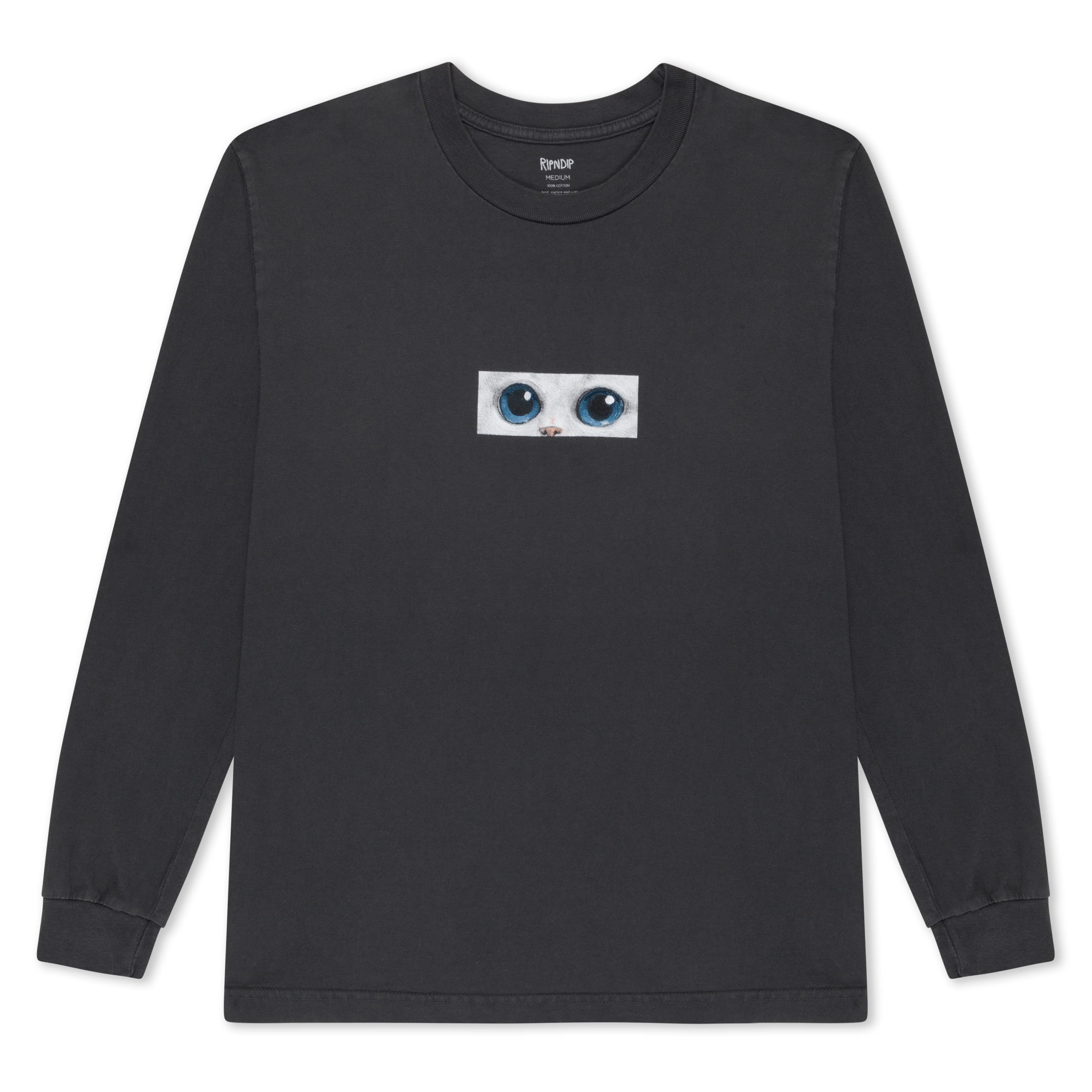 Find Out Long Sleeve (Charcoal Vintage Wash)