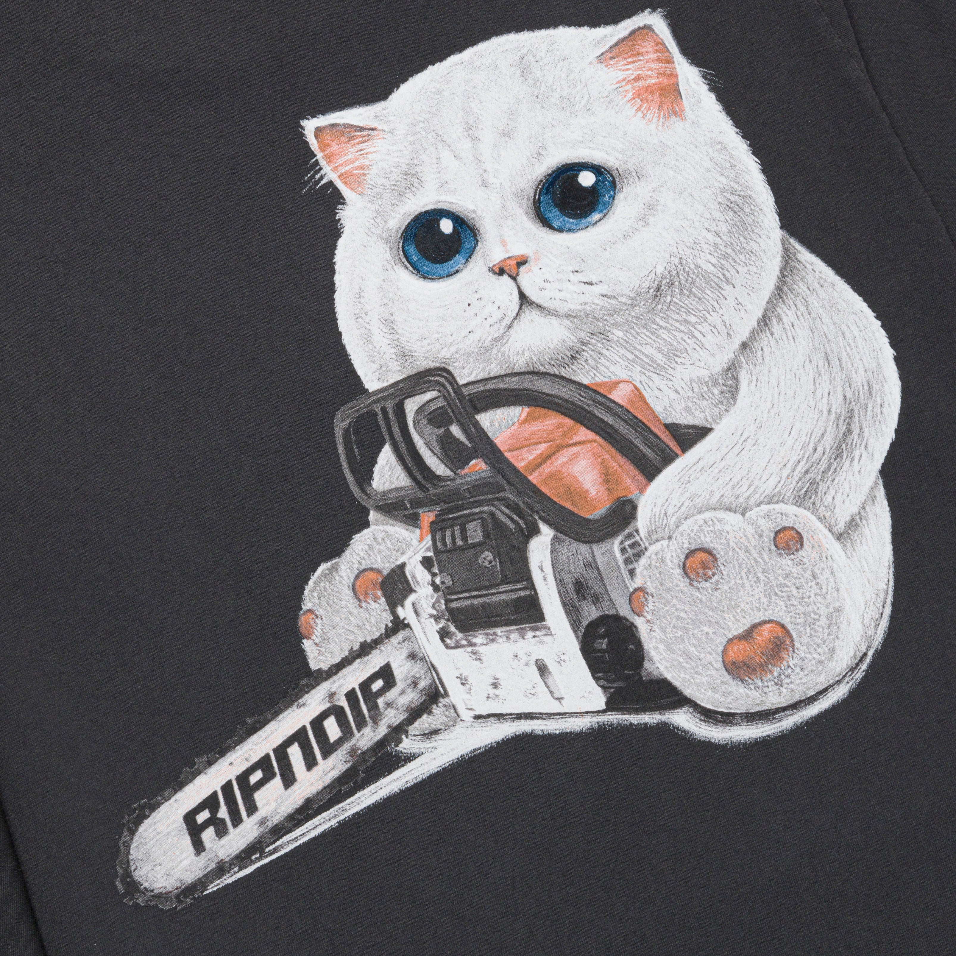 Find Out Long Sleeve (Charcoal Vintage Wash) - Image 6