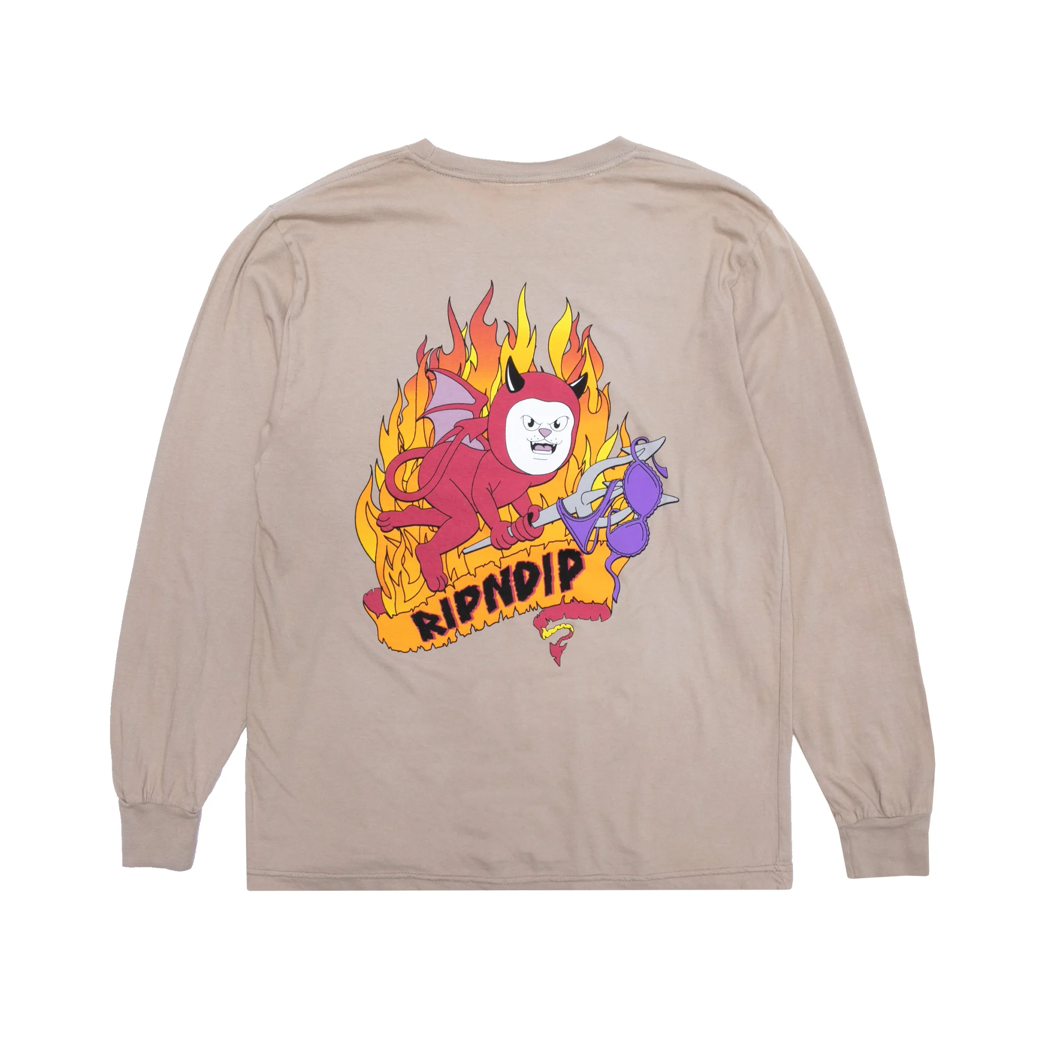 Fireworld Long Sleeve (Almond) - Image 3