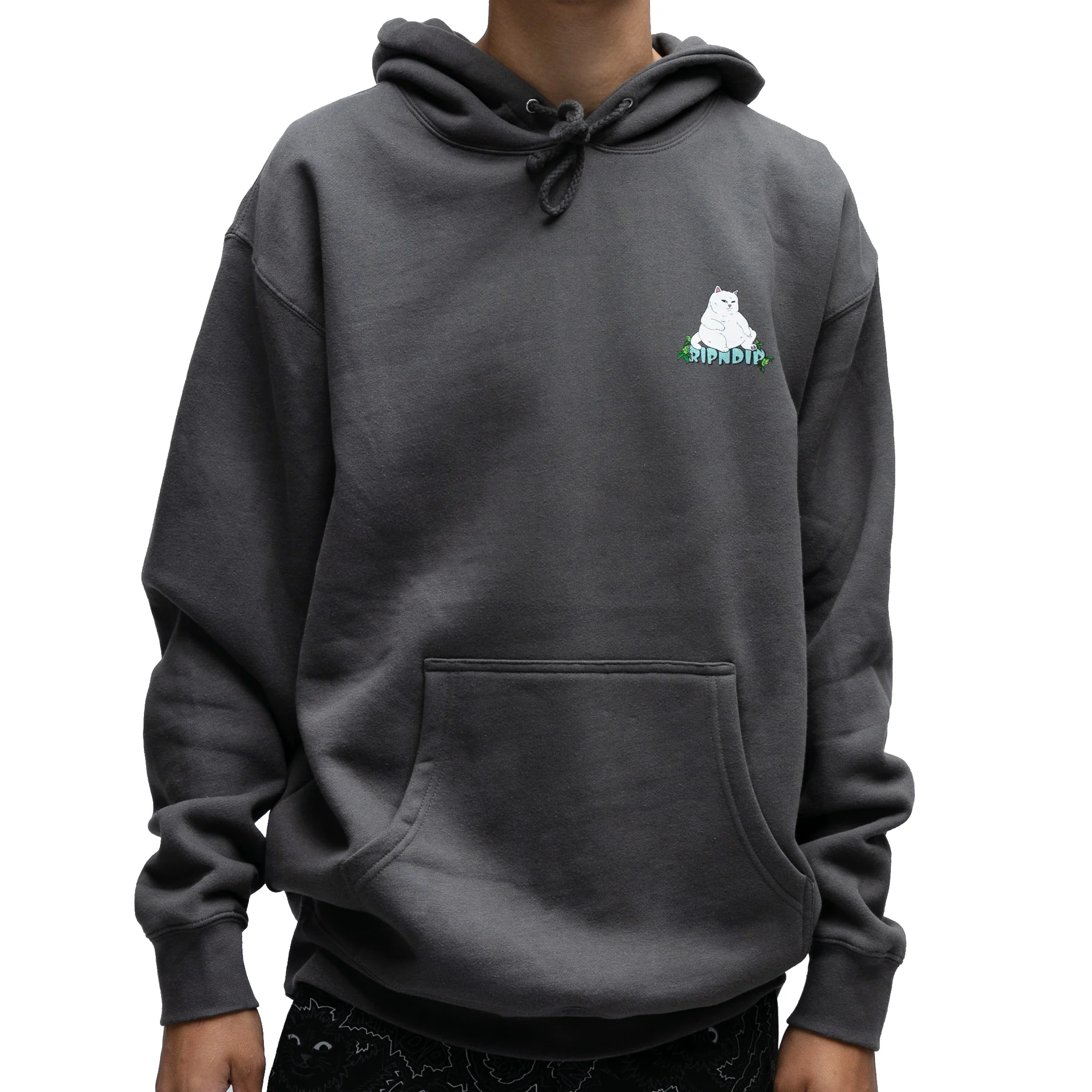 Flower Boy Hoodie (Charcoal) - Image 2