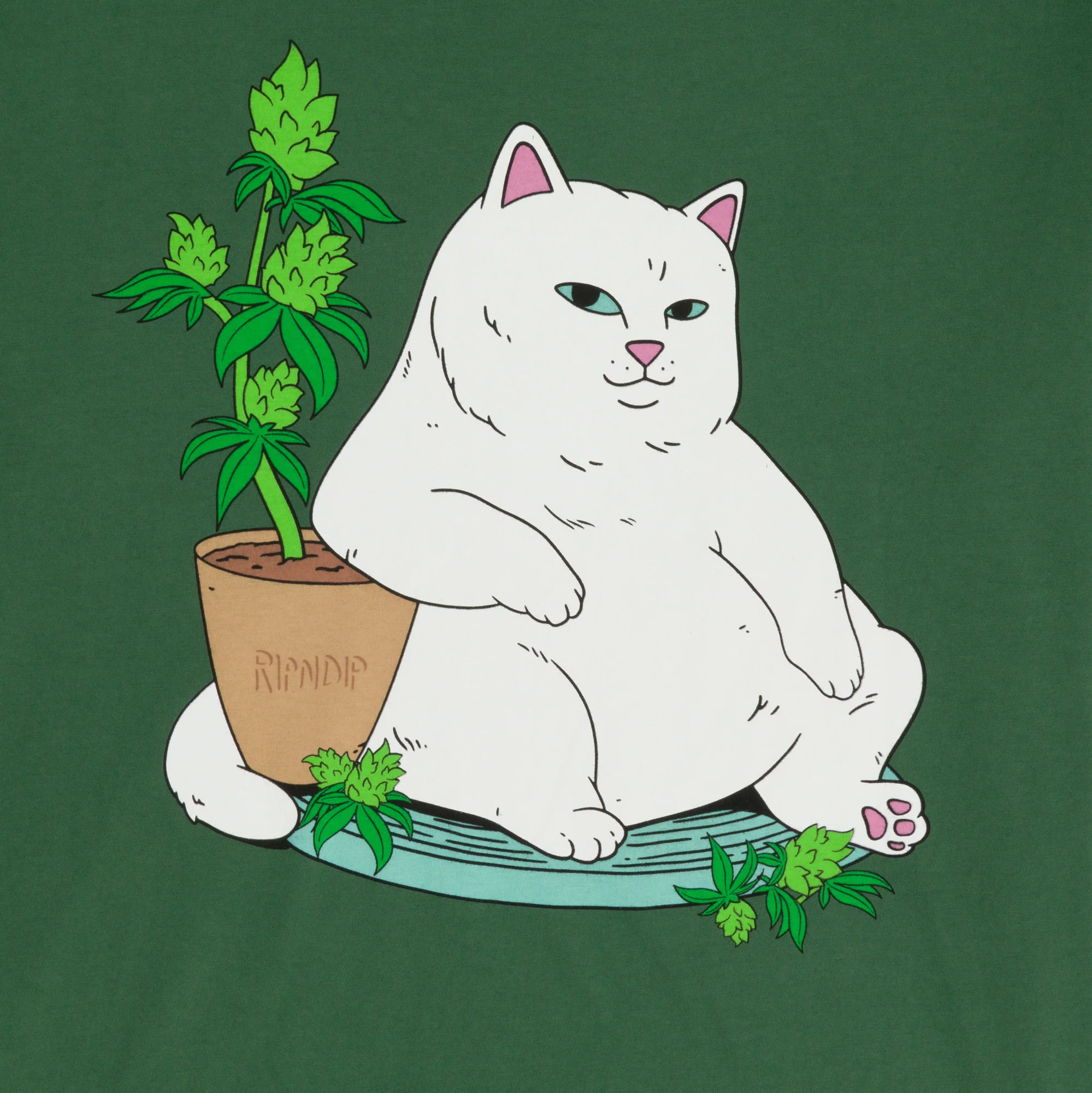 Flower Boy Tee (Olive) - Image 3