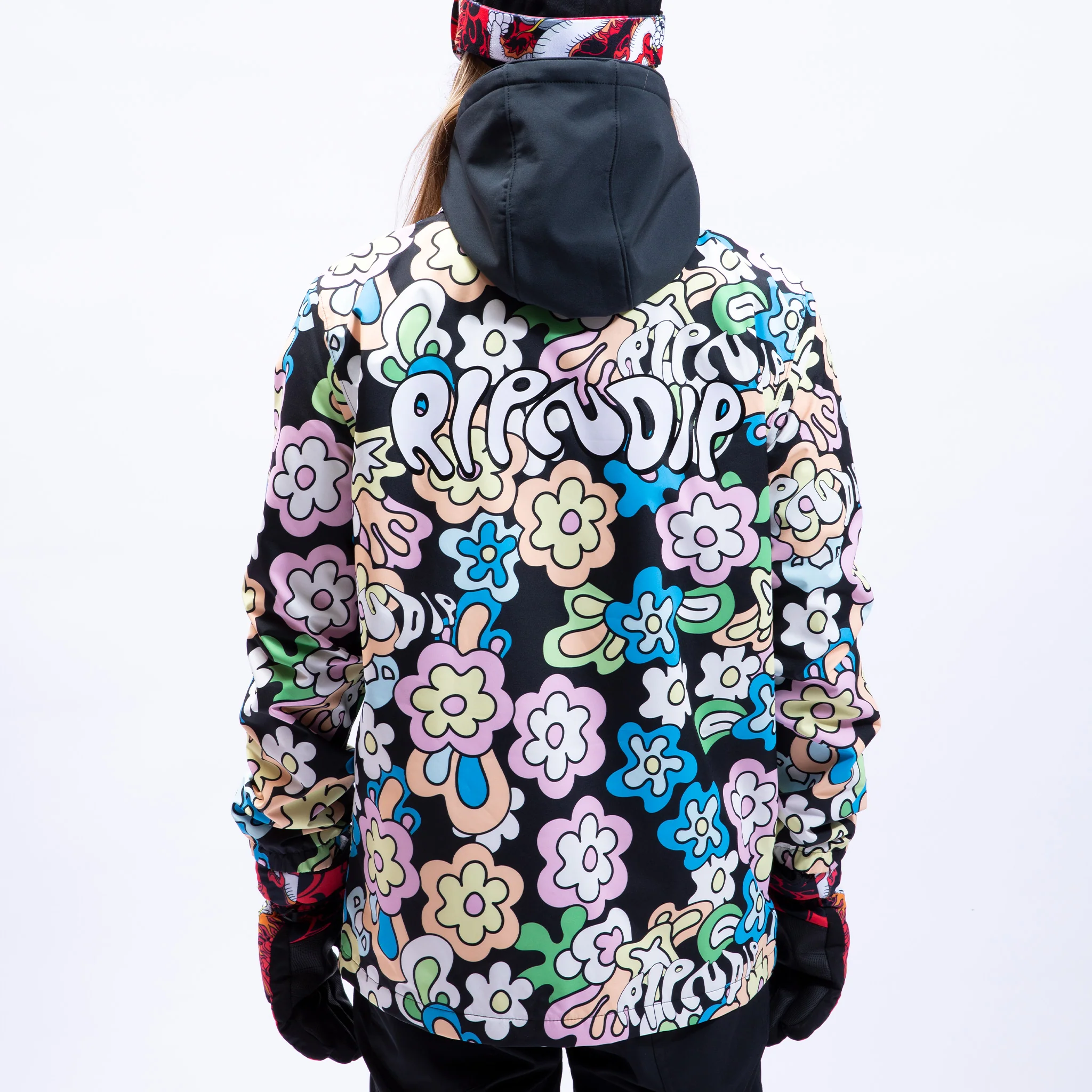 Flower Child Snowboard Jacket (Multi) - Image 2