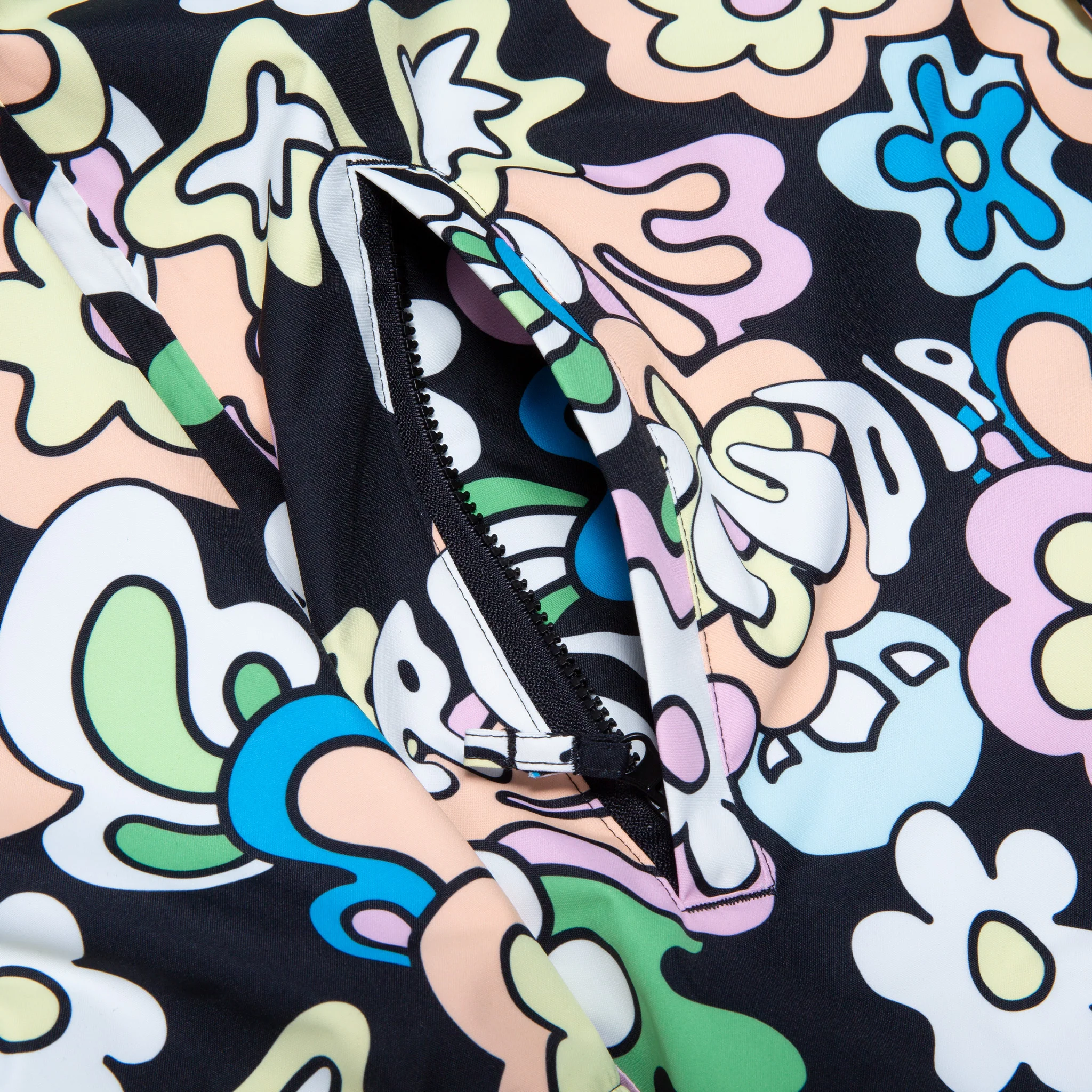 Flower Child Snowboard Jacket (Multi) - Image 7