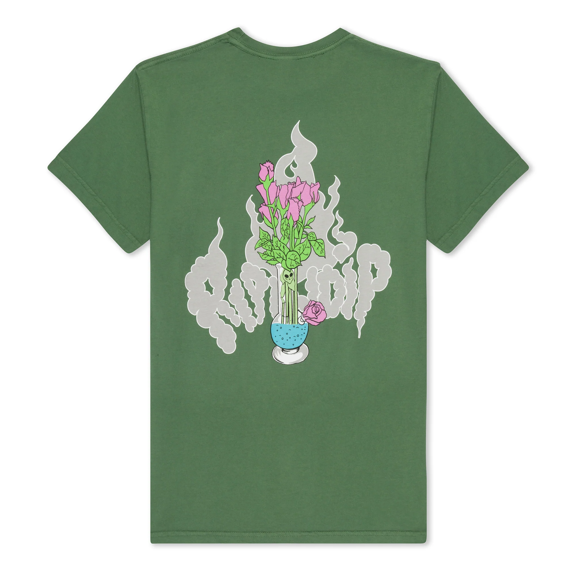Flower Vase Tee (Olive)
