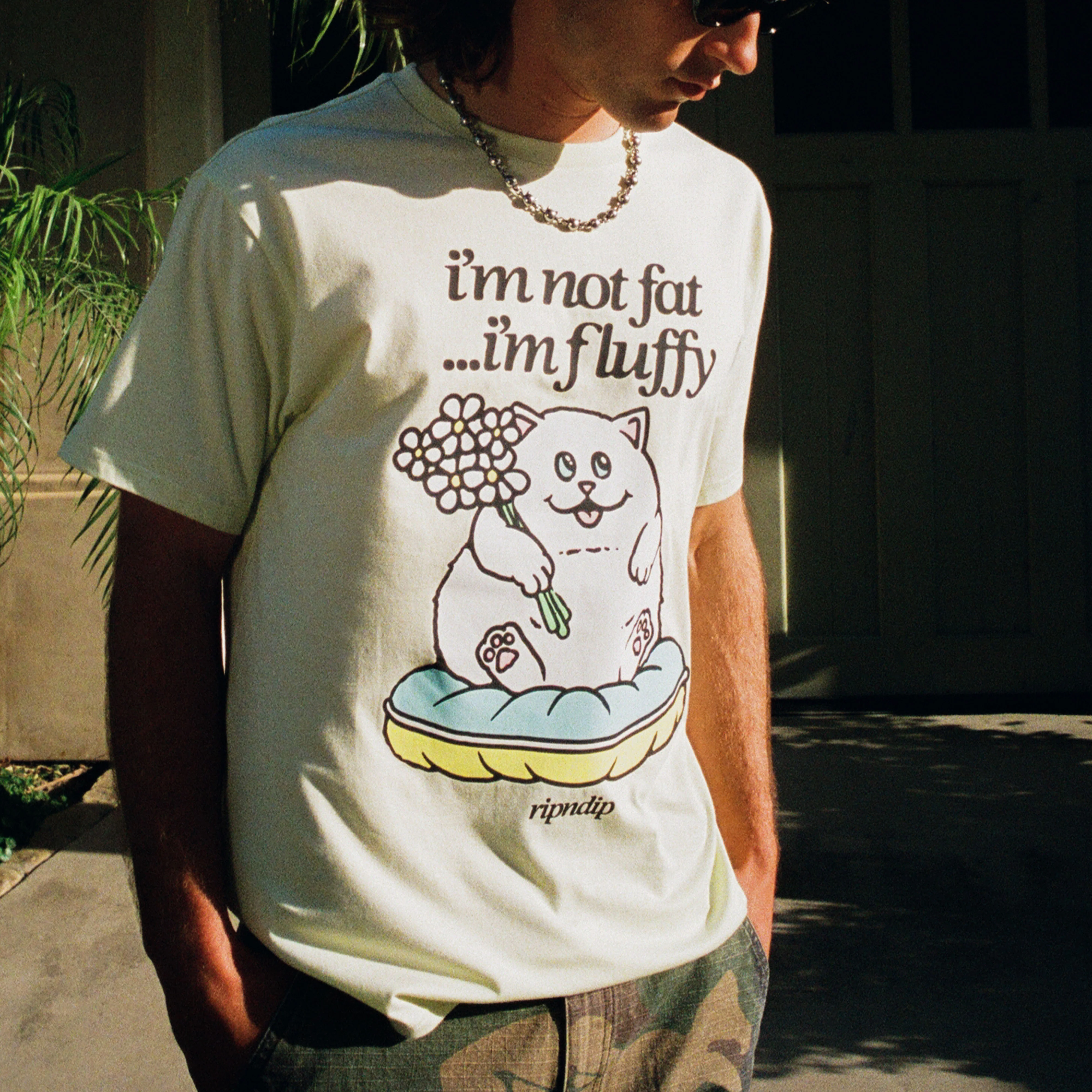 Fluffy Baby Tee (Light Lime) - Image 2