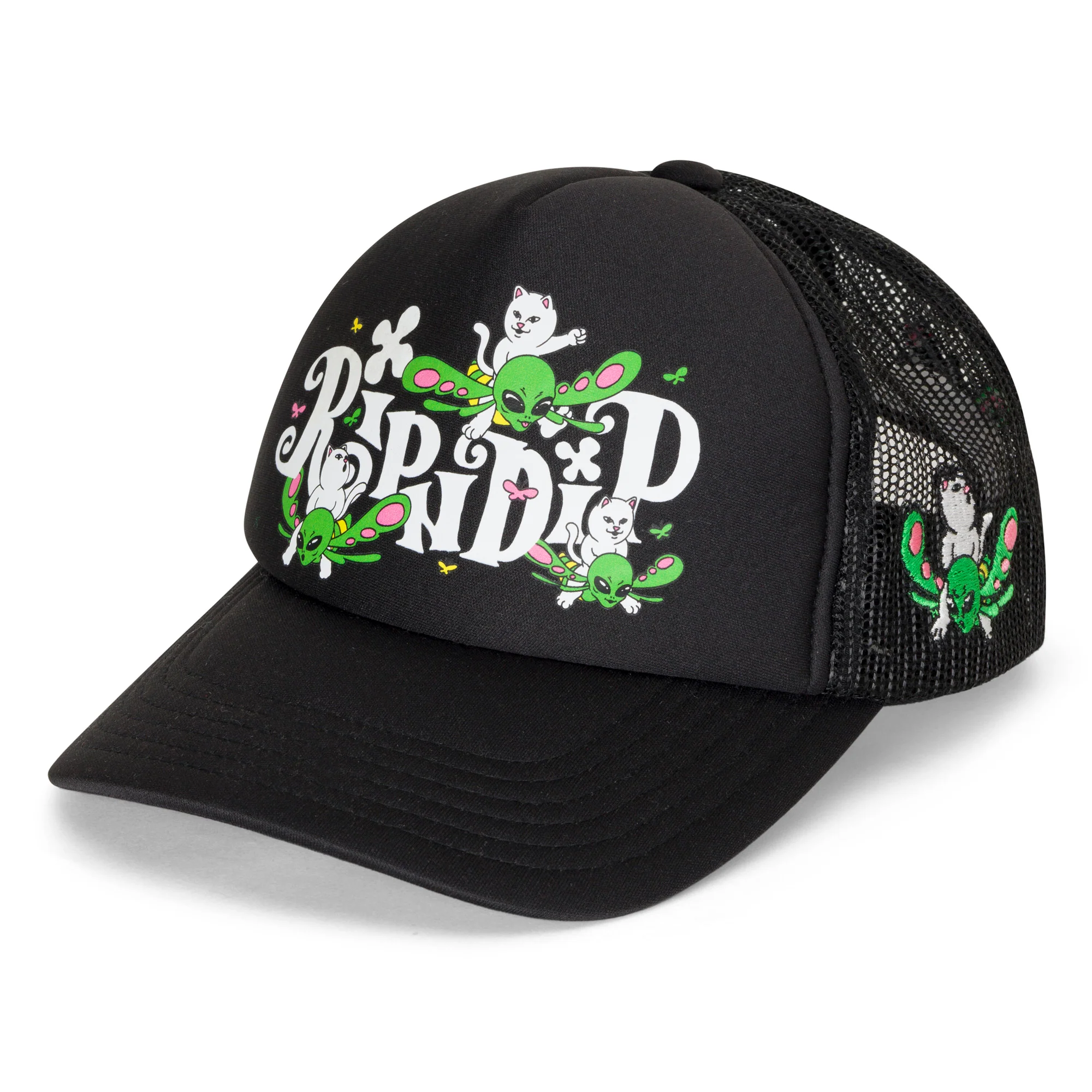 Fly Away Trucker Hat (Black) - Image 3