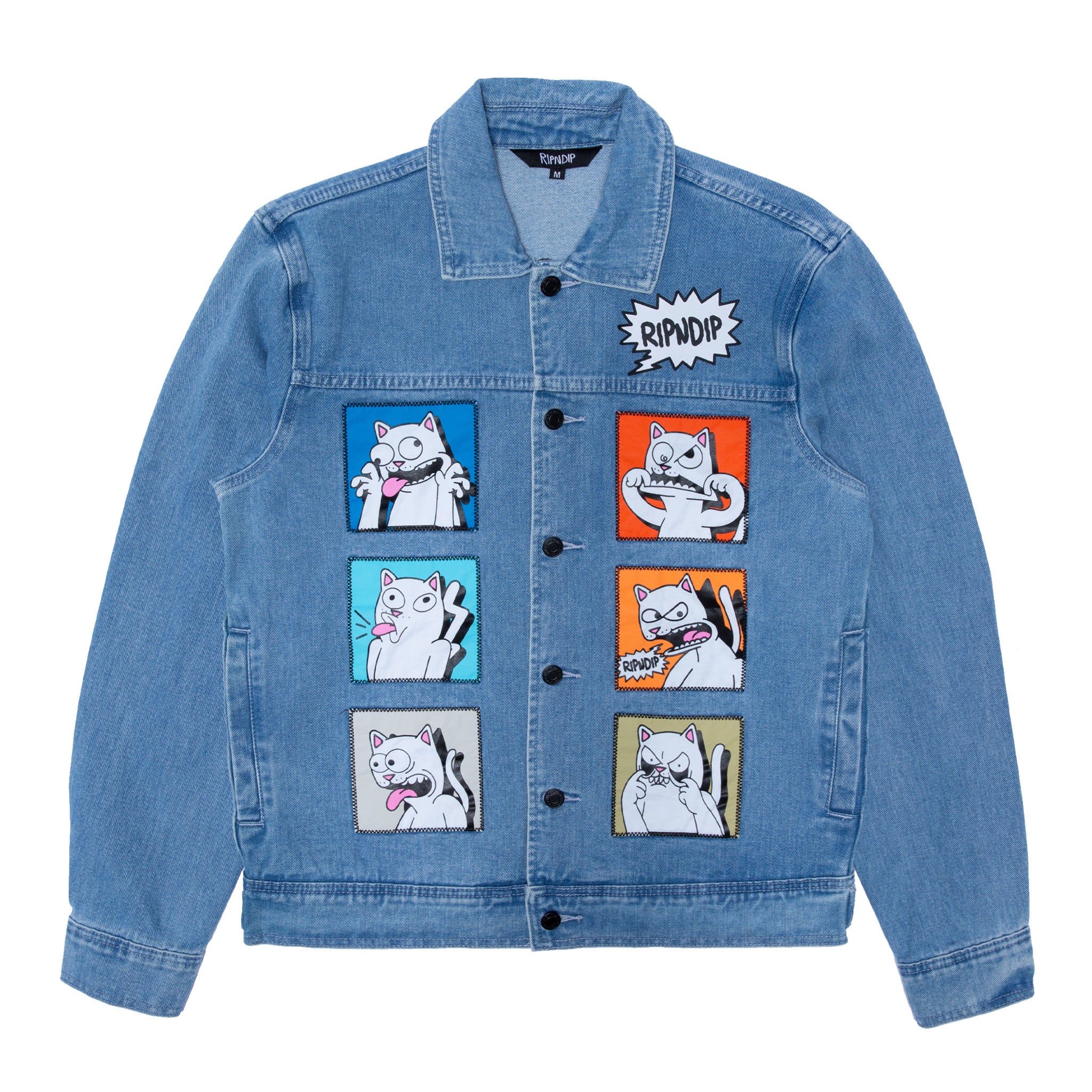 Frustration Denim Jacket (Medium Wash)