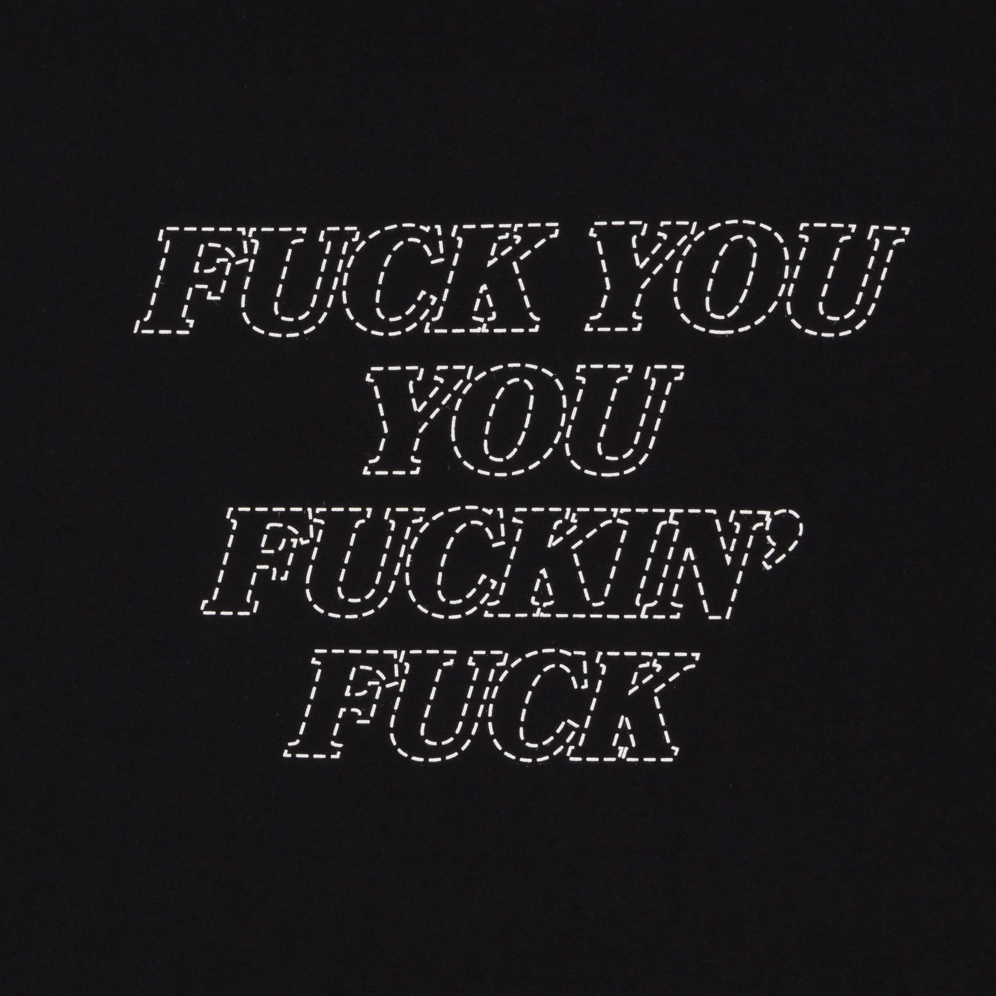 Fuck You Tee (Black) - Image 4