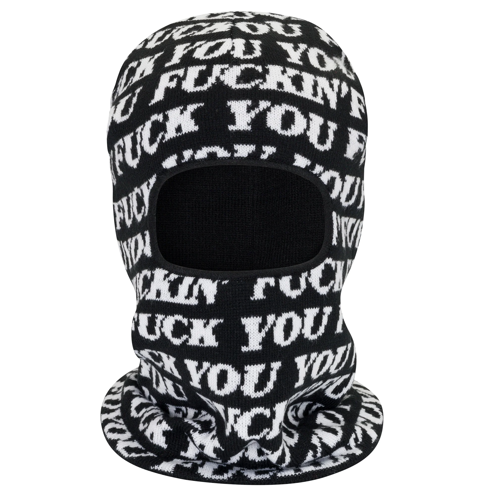 Fuckin Fuck Balaclava (Black) - Image 4