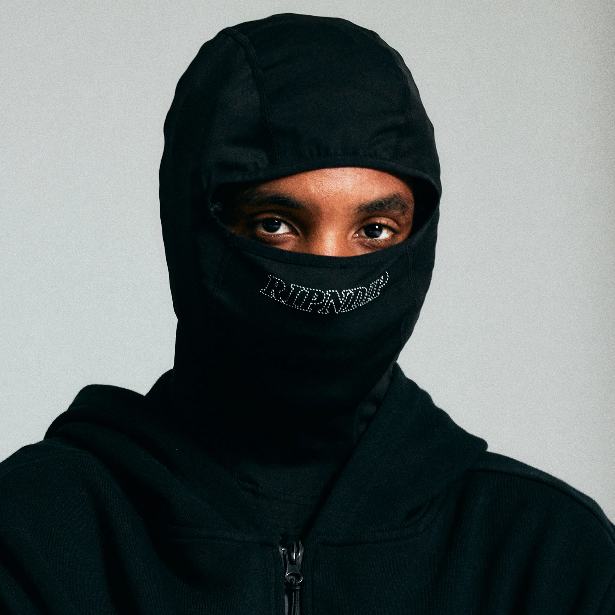 Fuckin Fuck Balaclava Hoodie (Black) - Image 2