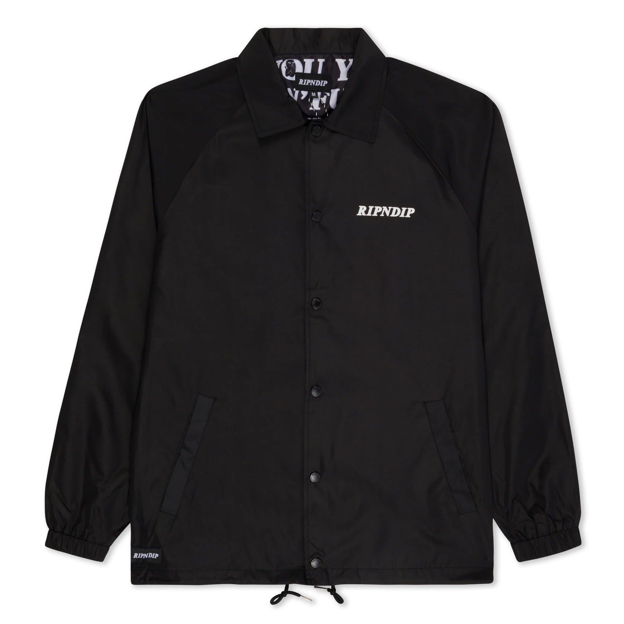 Fuckin Fuck Coaches Jacket (Black) - Image 3
