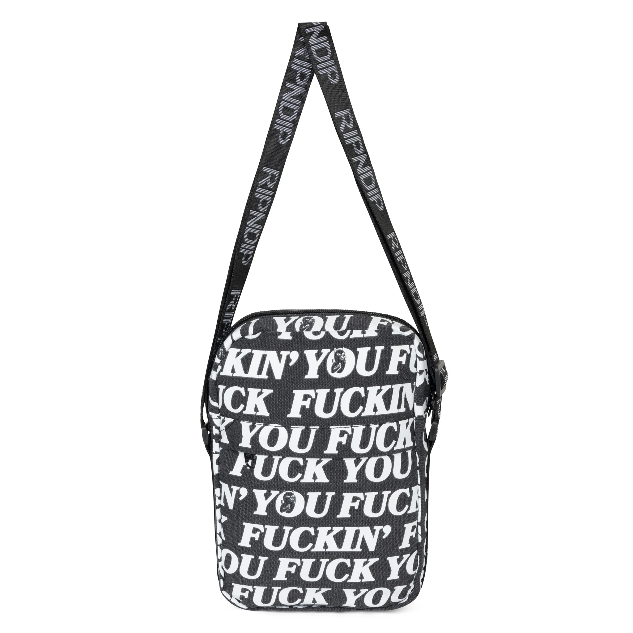 Fuckin Fuck Crossbody Bag (Black)