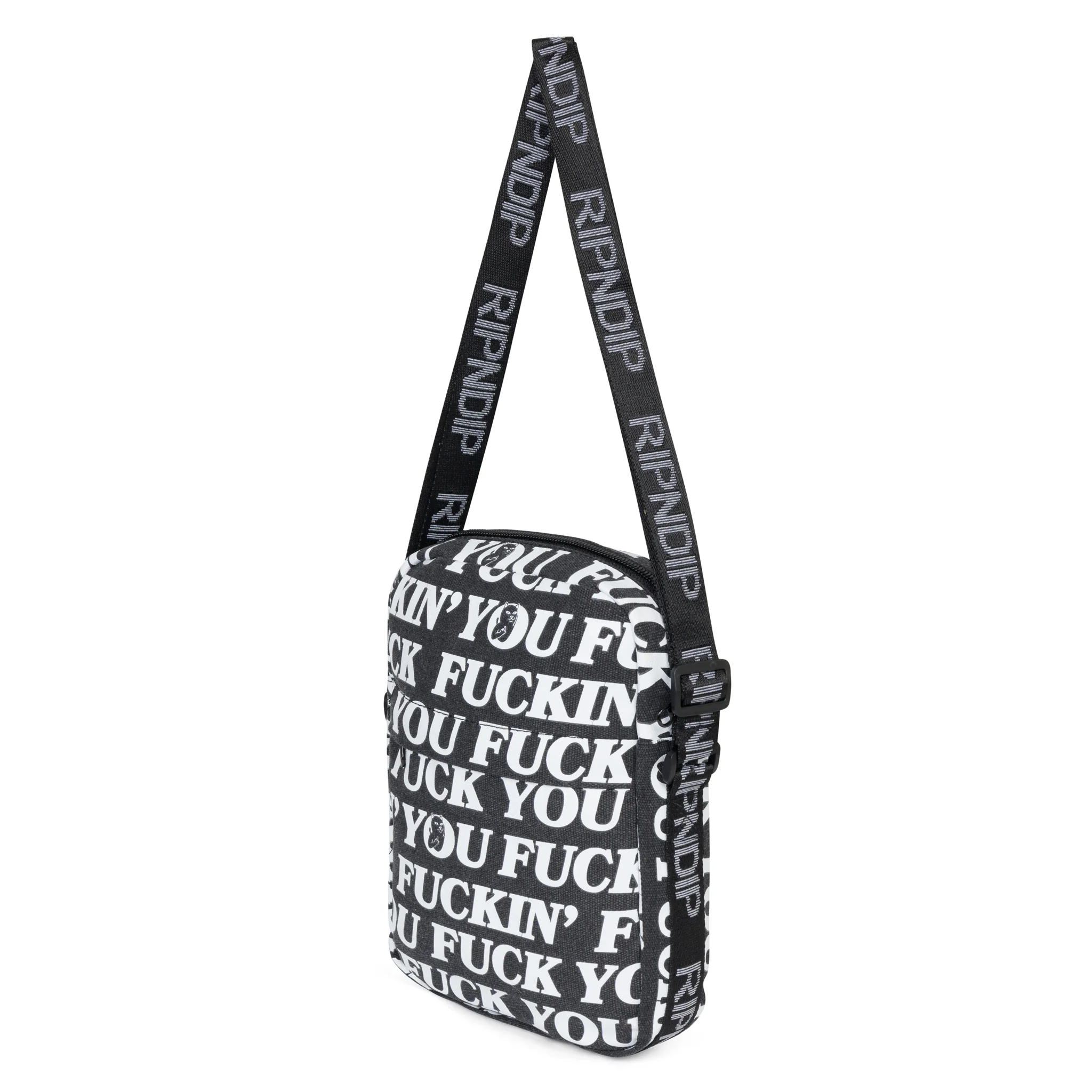 Fuckin Fuck Crossbody Bag (Black) - Image 2