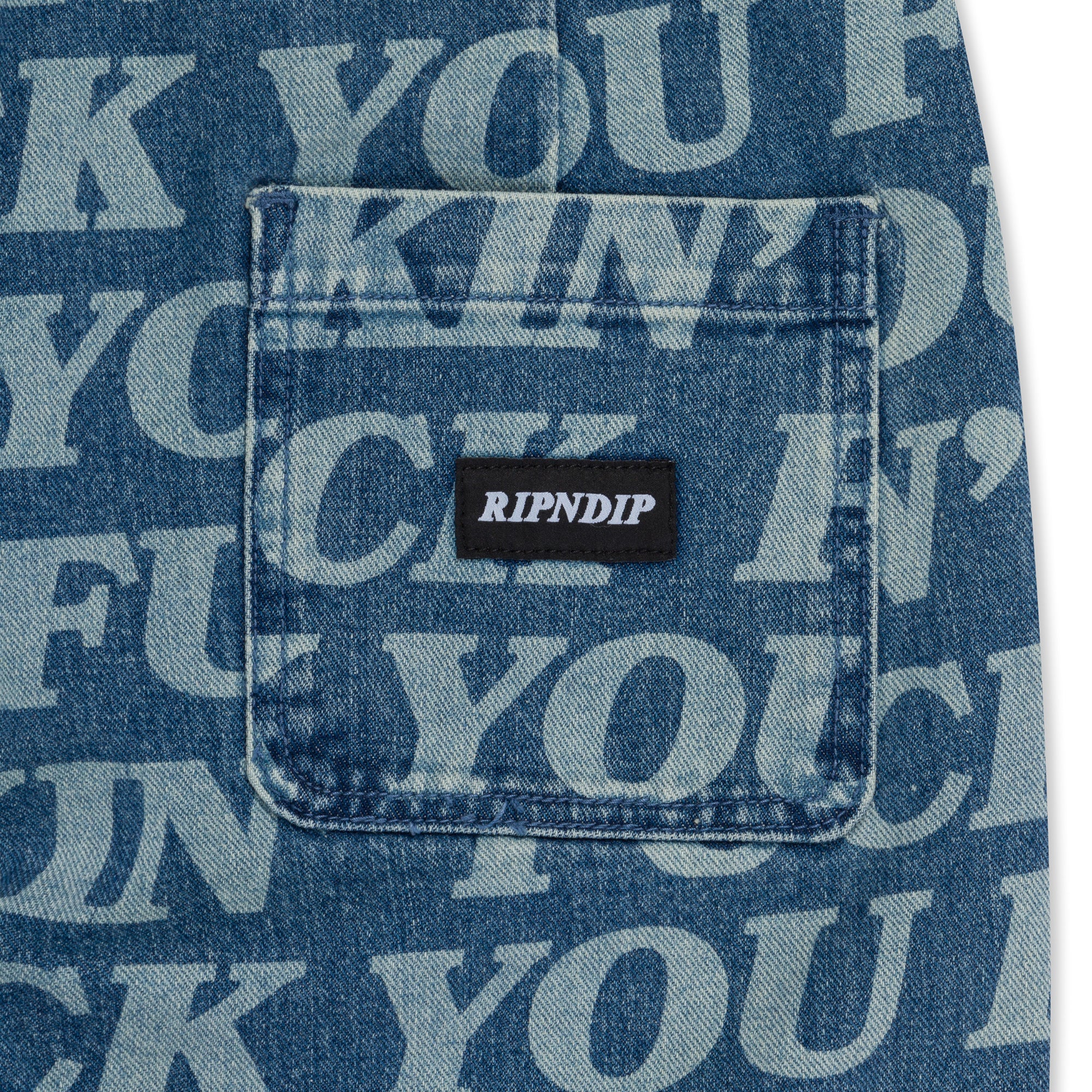 Fuckin Fuck Denim Pants (Medium Wash) - Image 4